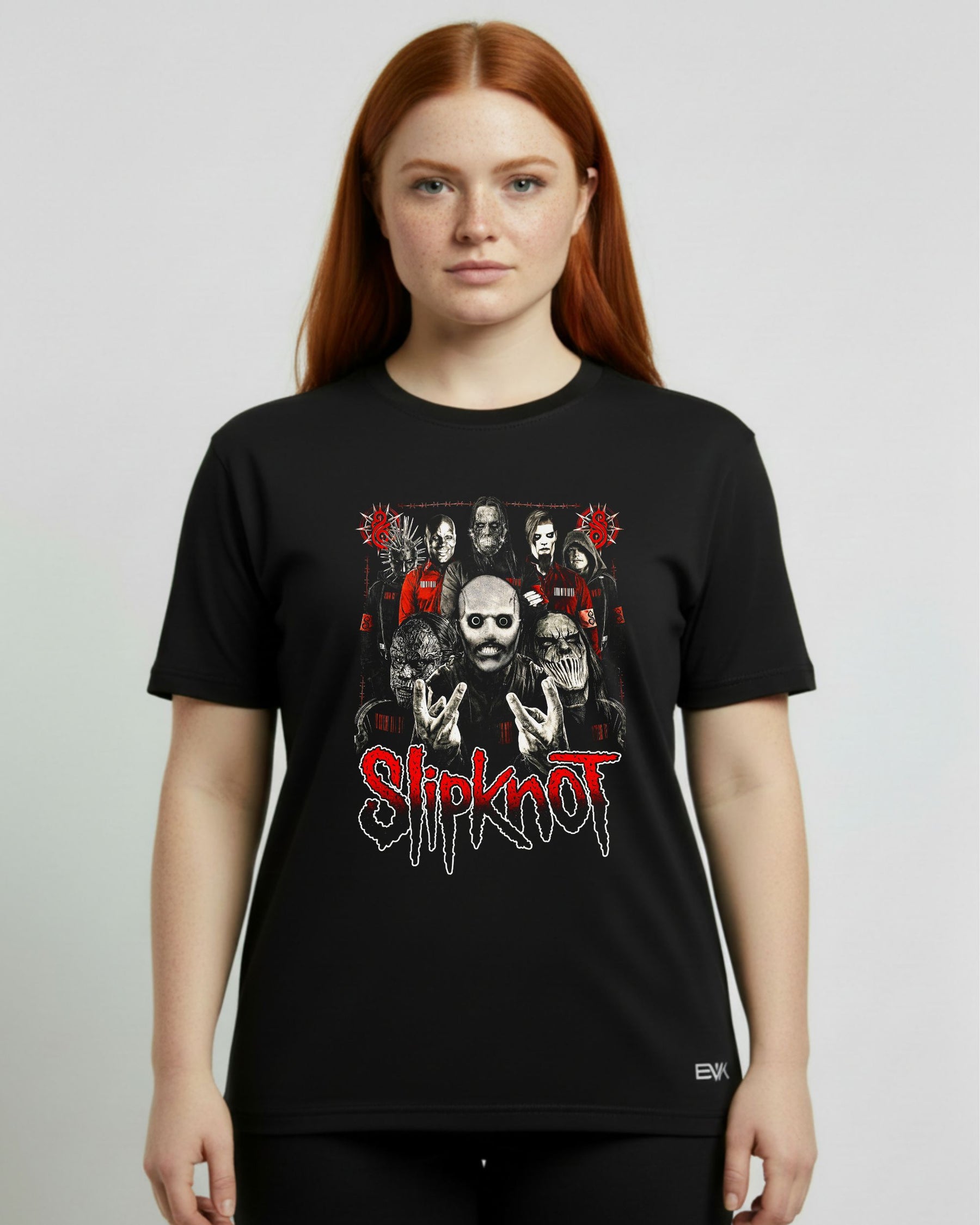 Camiseta Slipknot – Members and Masks