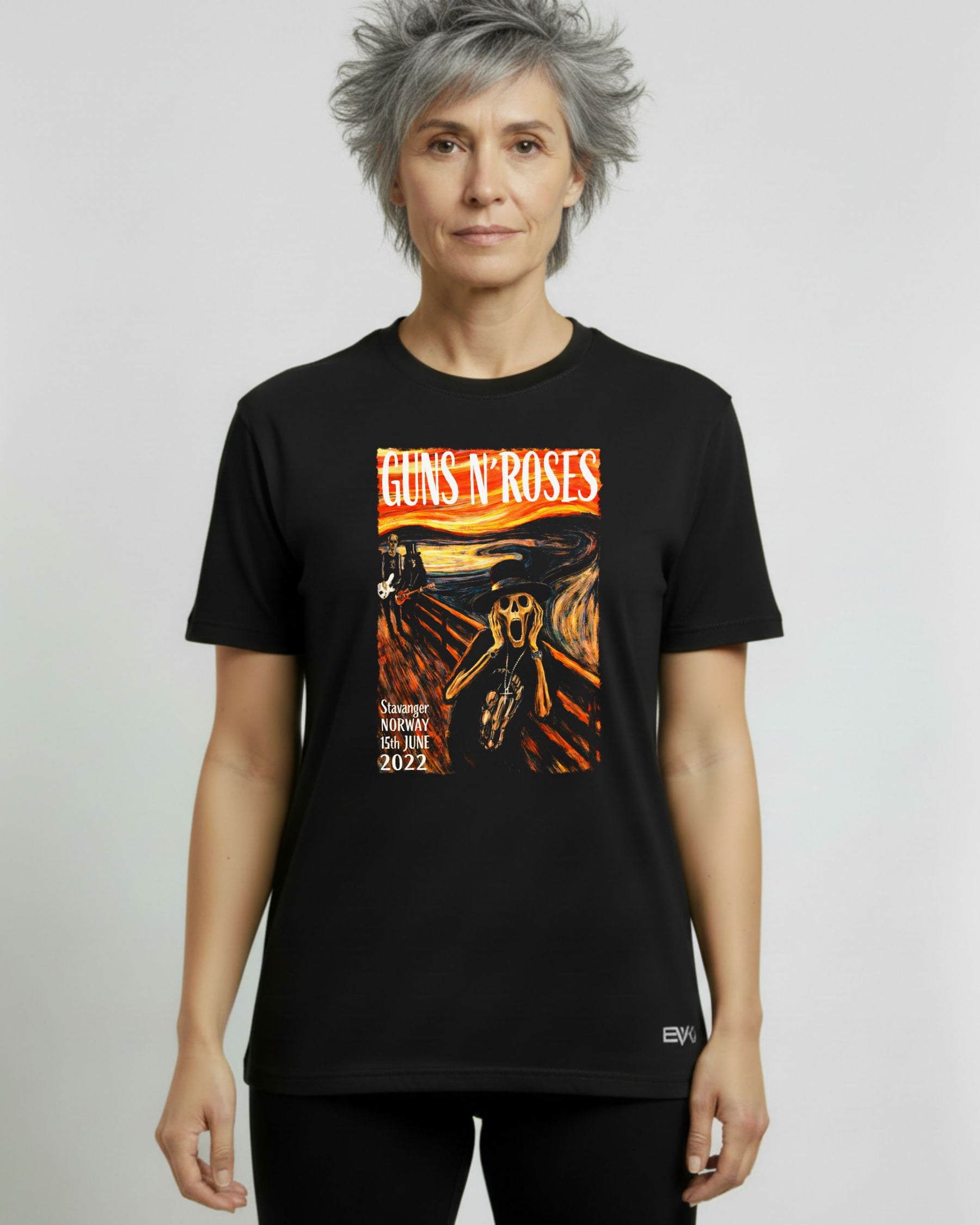 Camiseta Guns N’ Roses – O Grito – Tour Noruega
