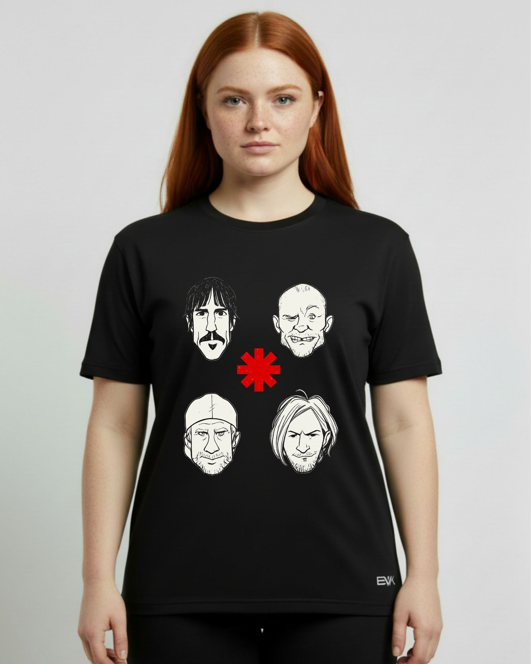 Camiseta Red Hot Chili Peppers – Funny Faces