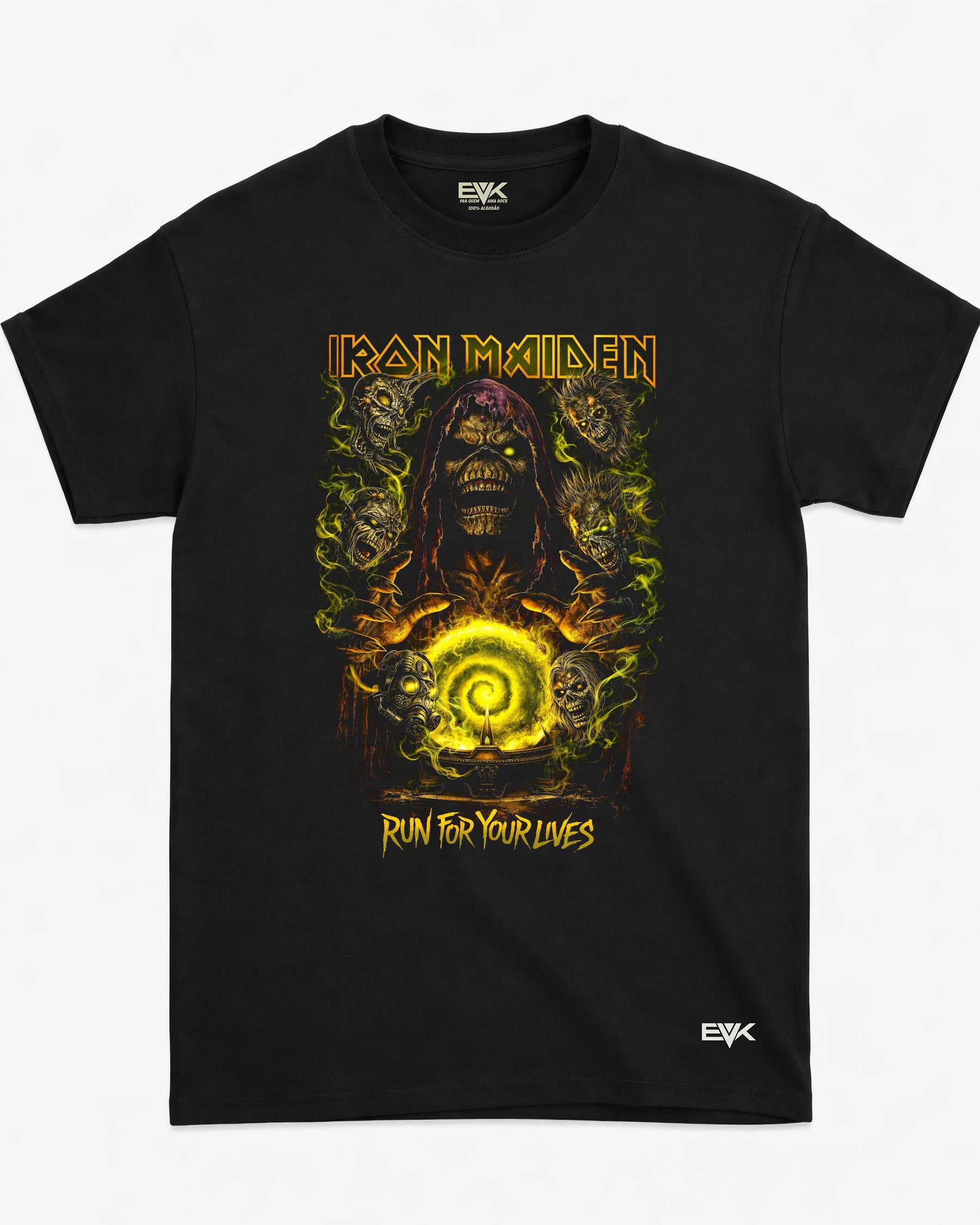 Camiseta Iron Maiden – Run for Your Lives