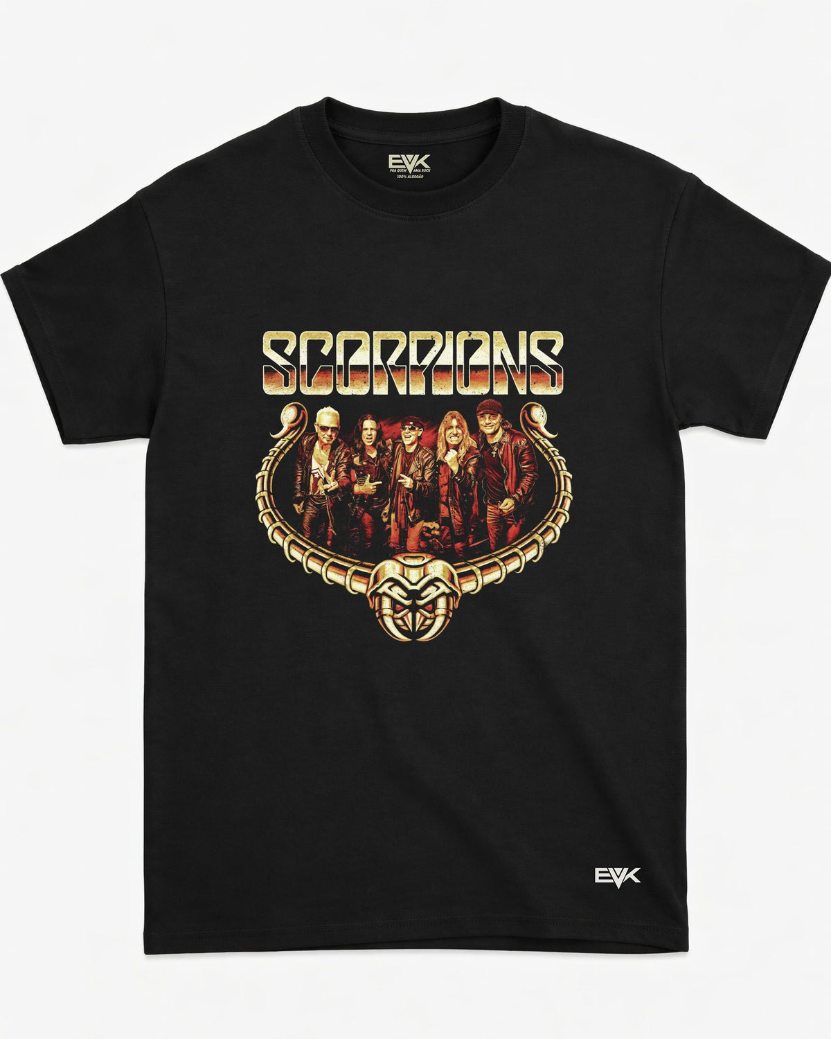 Camiseta Scorpions – Classic Band Logo