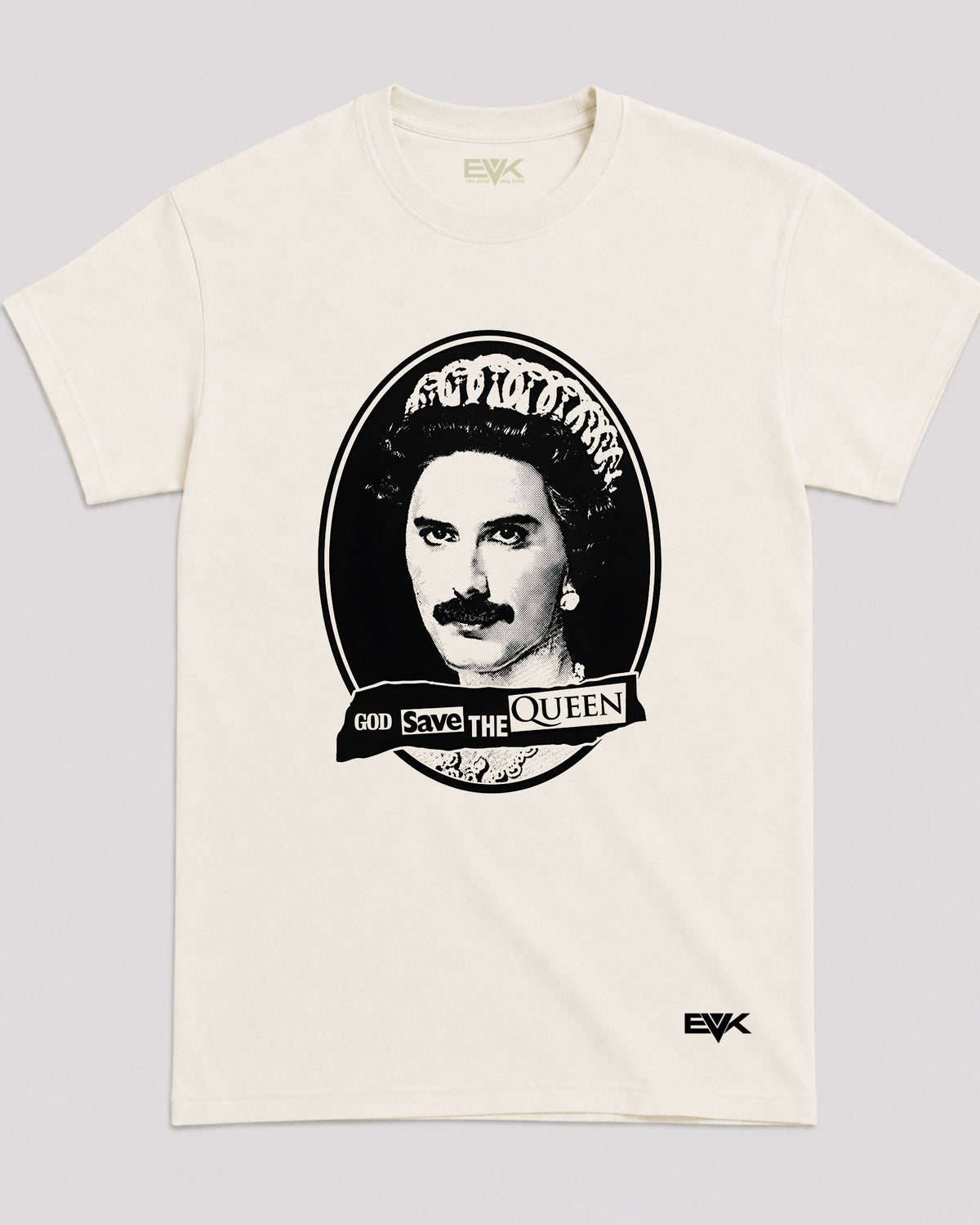 Camiseta Off-White Queen – God Save the Queen