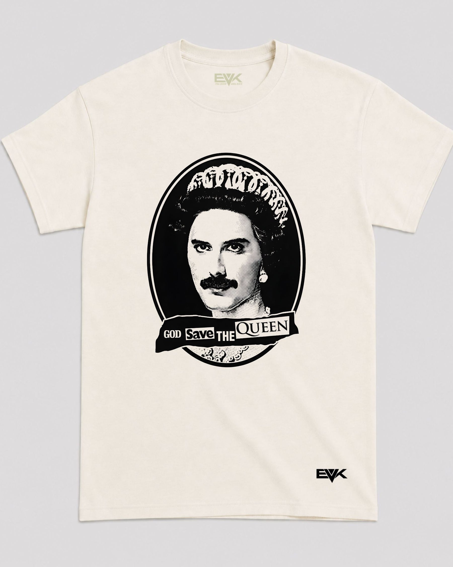 Camiseta Off-White Queen – God Save the Queen