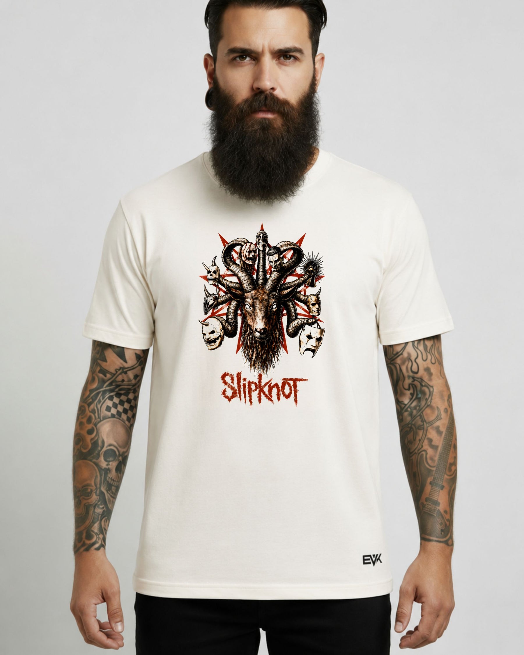Camiseta Off-White Slipknot – Masquerade Tree