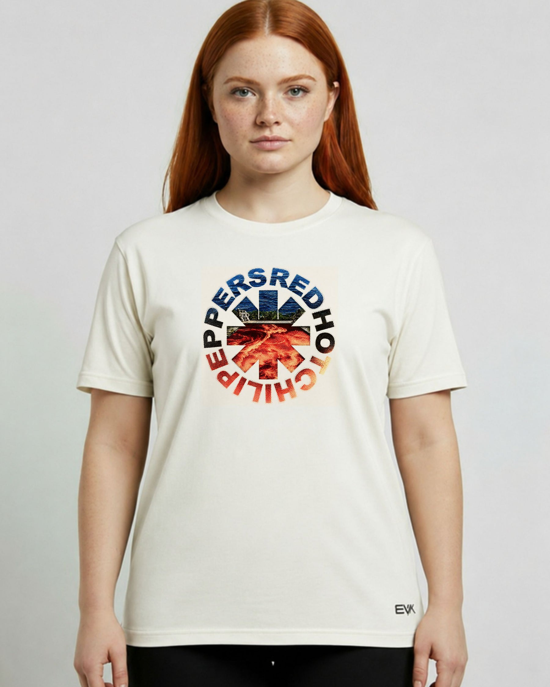 Camiseta Off-White Red Hot Chili Peppers – Californication Logo