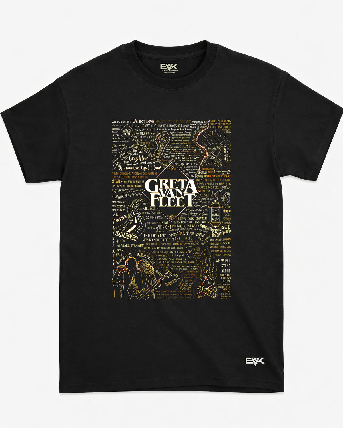 Camiseta Greta Van Fleet – Words