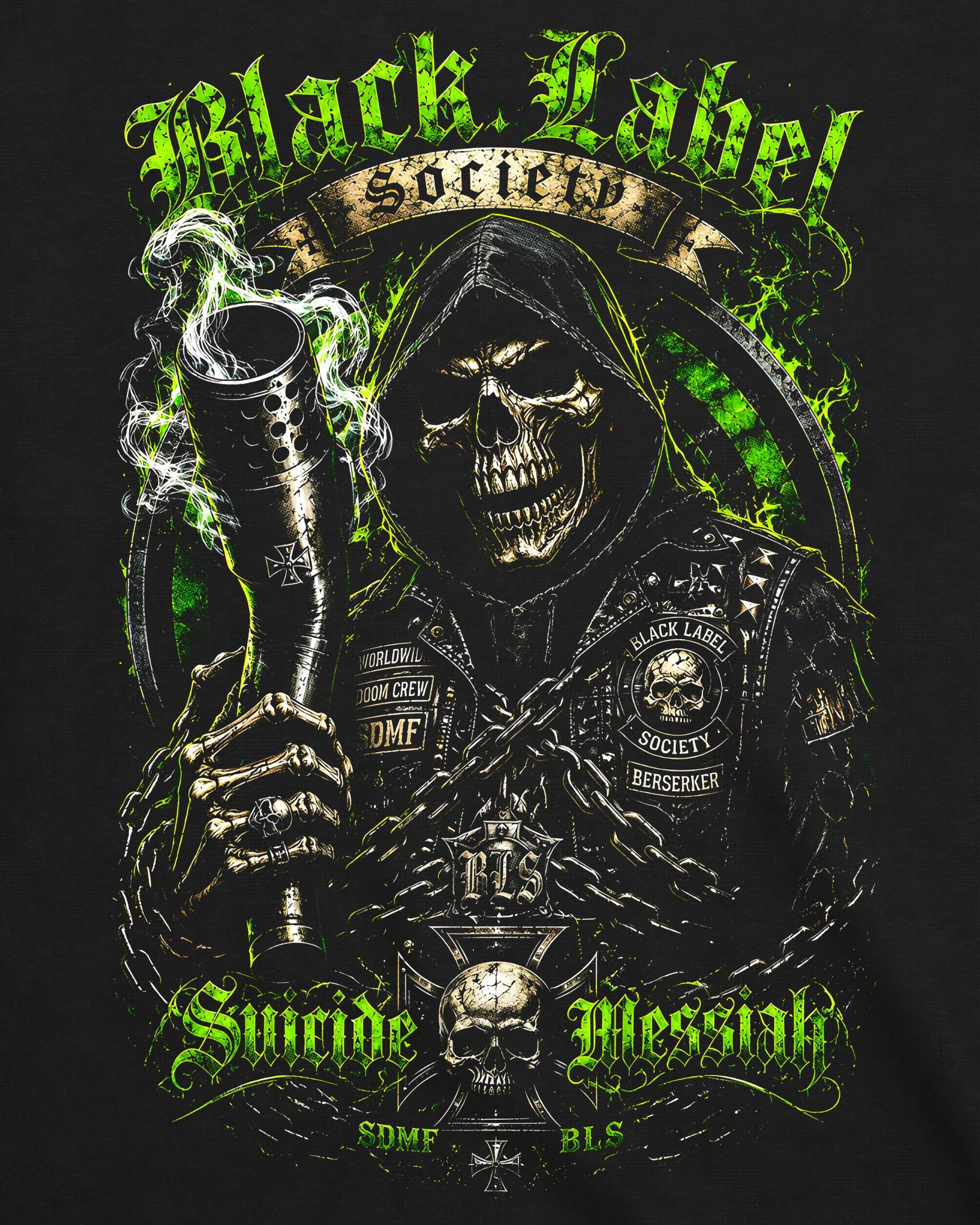 Camiseta Black Label Society – Suicide Messiah