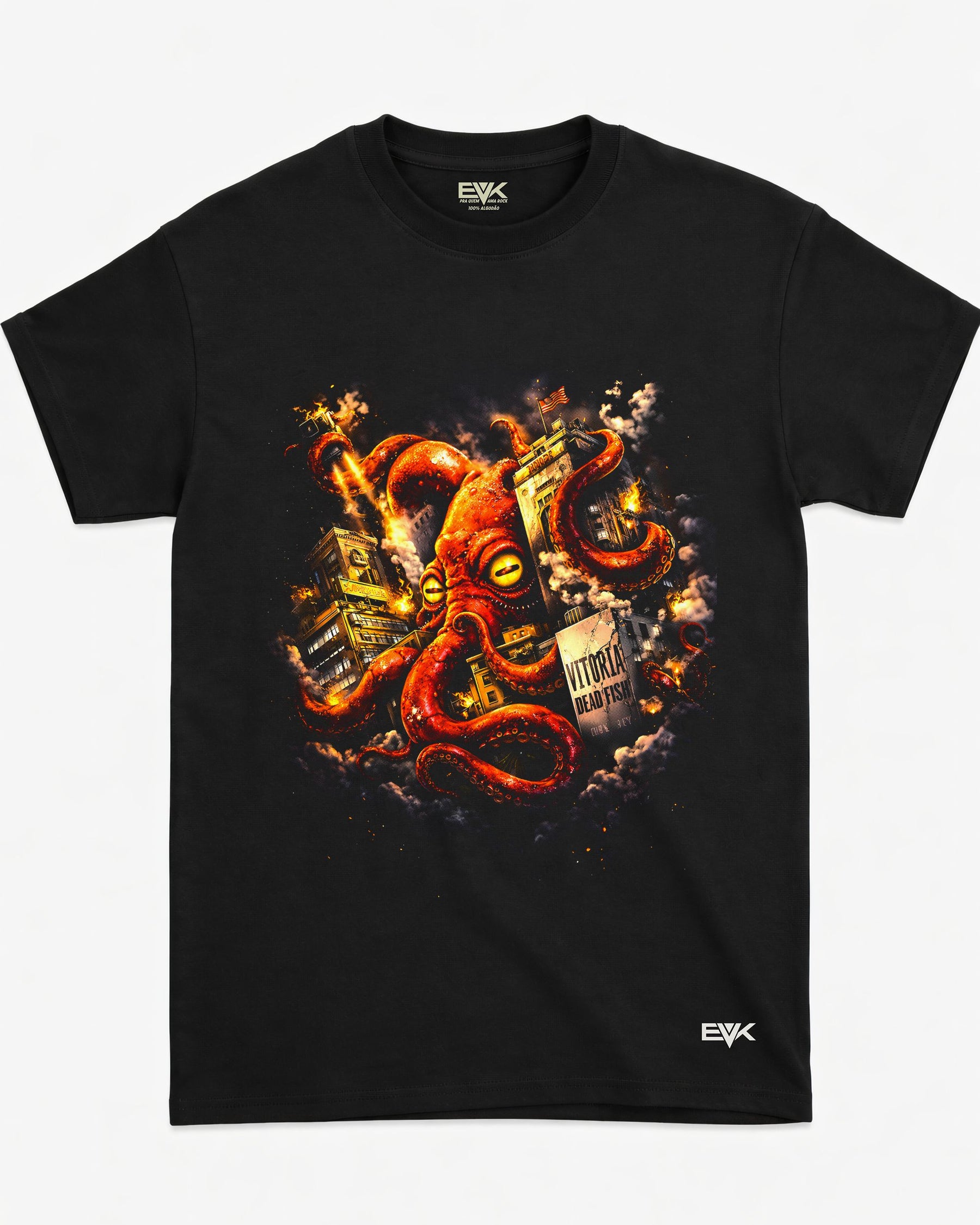 Camiseta Dead Fish – 8 Braços do Poder