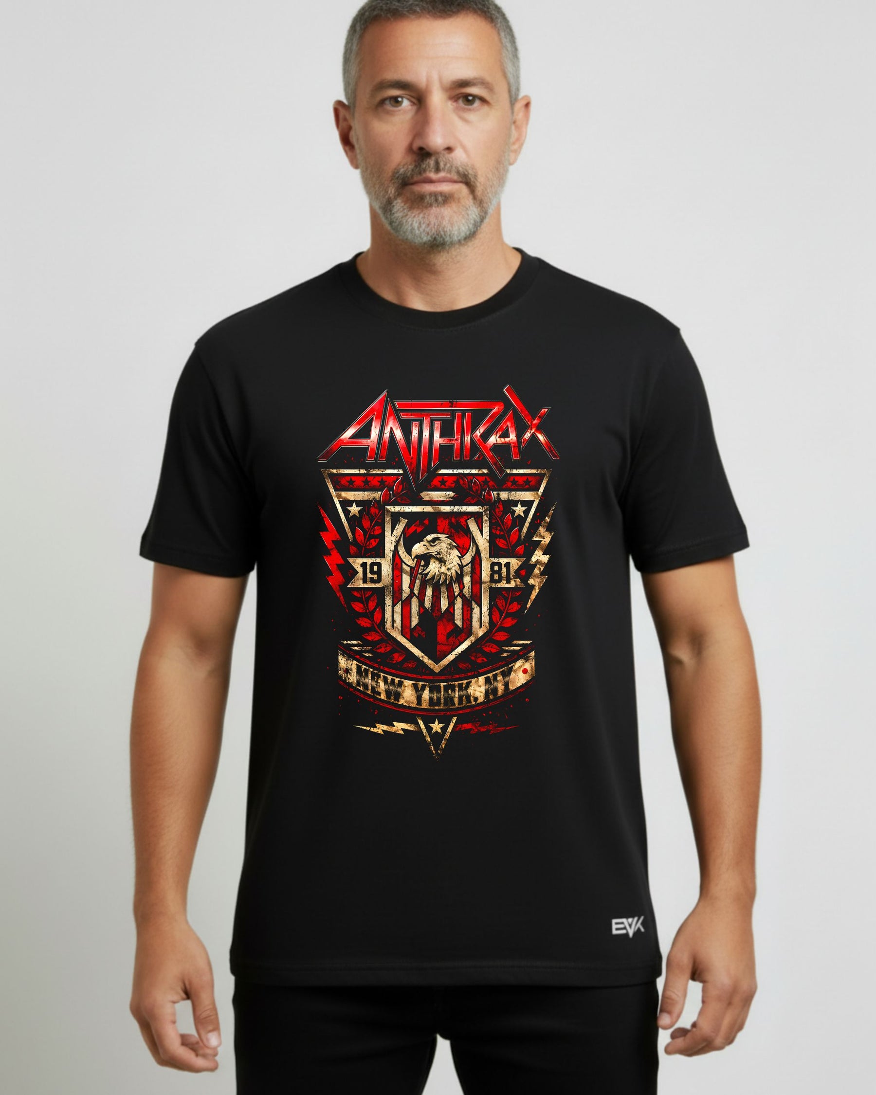 Camiseta Anthrax – NYC Metal Shield
