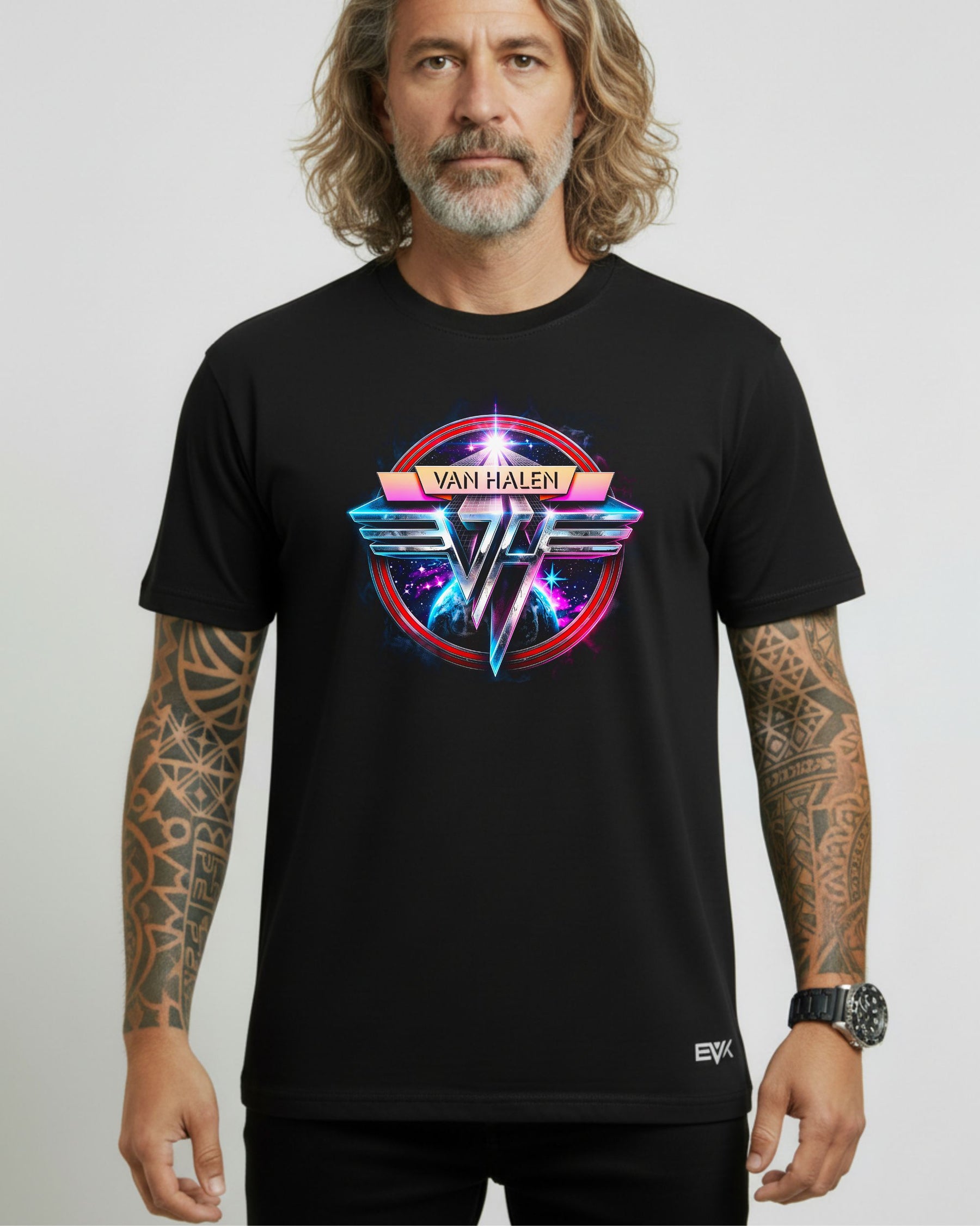 Camiseta Van Halen – Retro VH Space