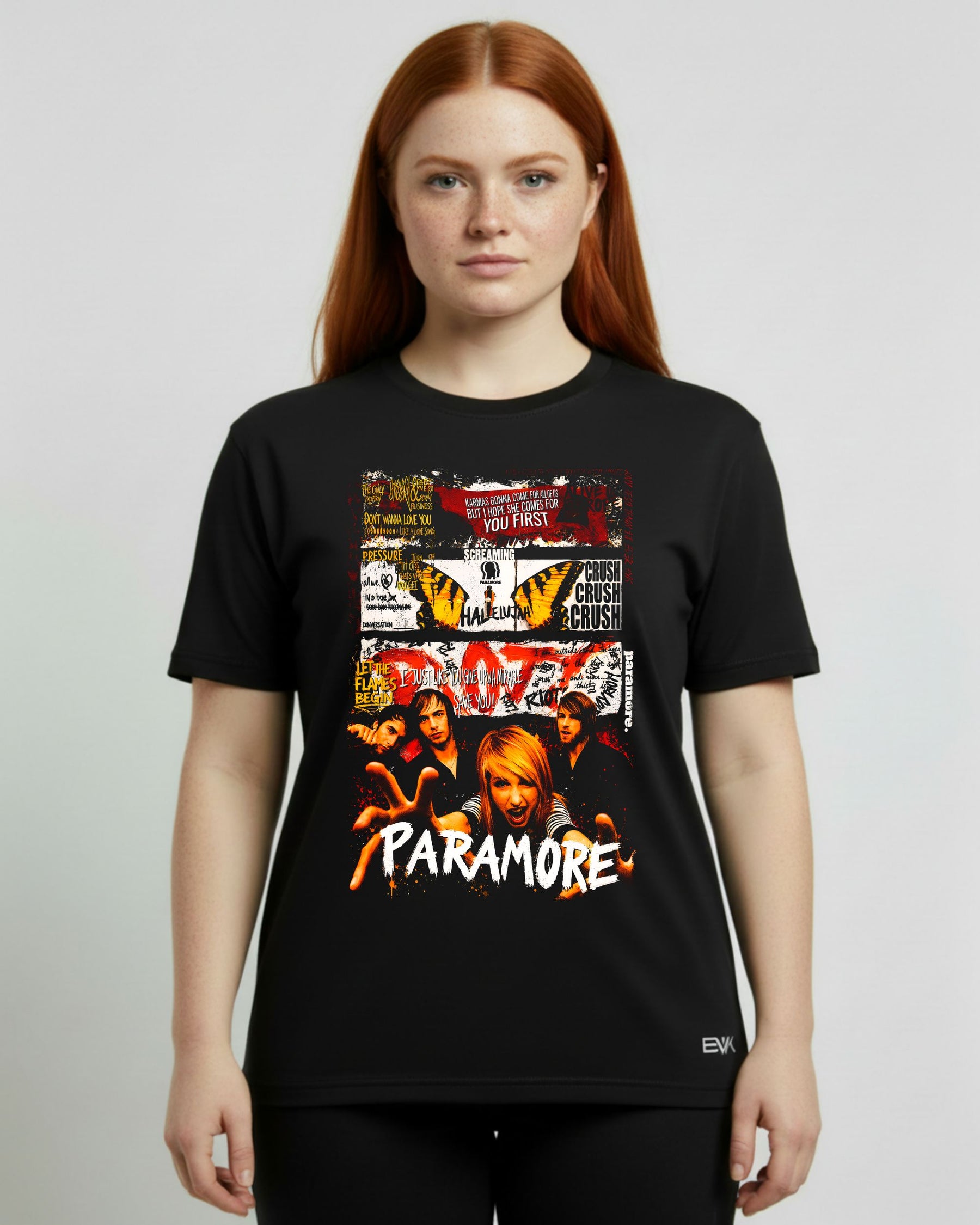Camiseta Paramore – Riot Collage