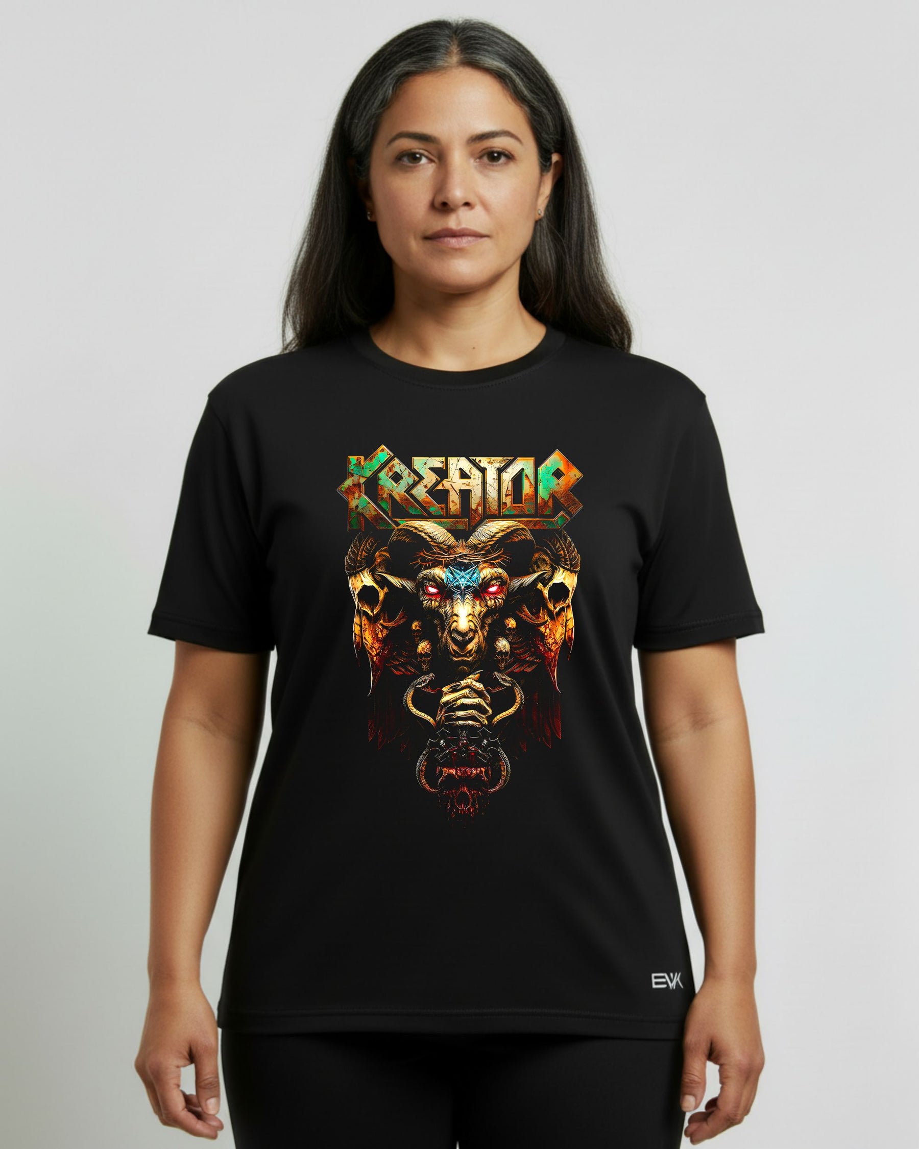 Camiseta Kreator – Baphomet Occult