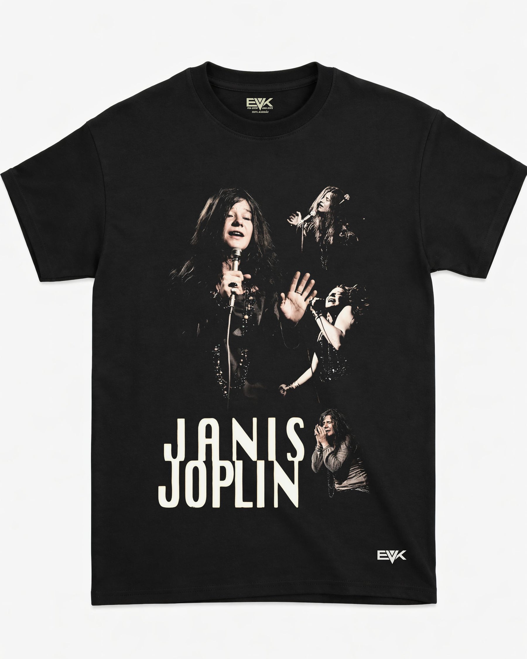Camiseta Janis Joplin – Janis Collage