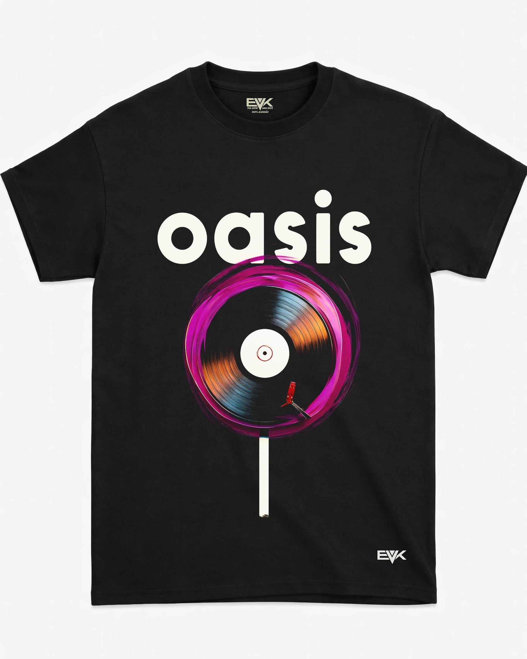 Camiseta Oasis – Vinyl Pop