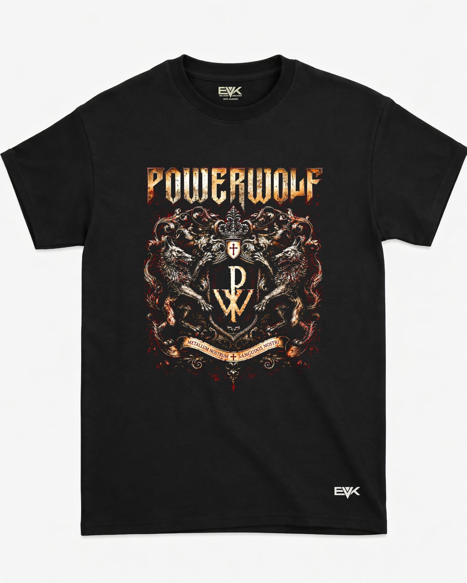 Camiseta Powerwolf – Lupine Shield