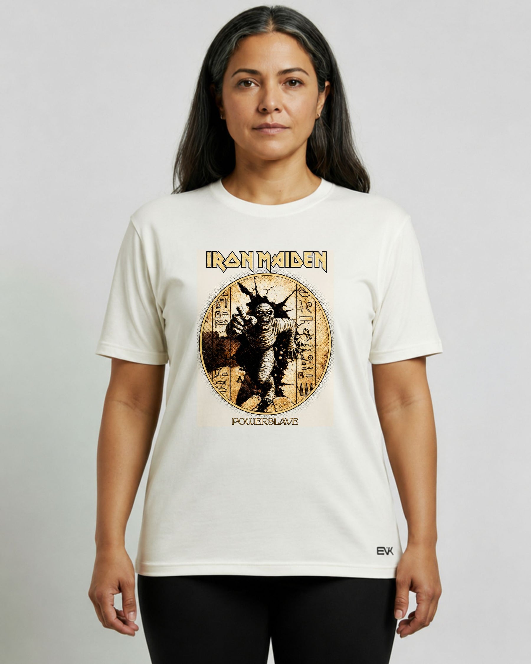 Camiseta Off-White Iron Maiden – Powerslave