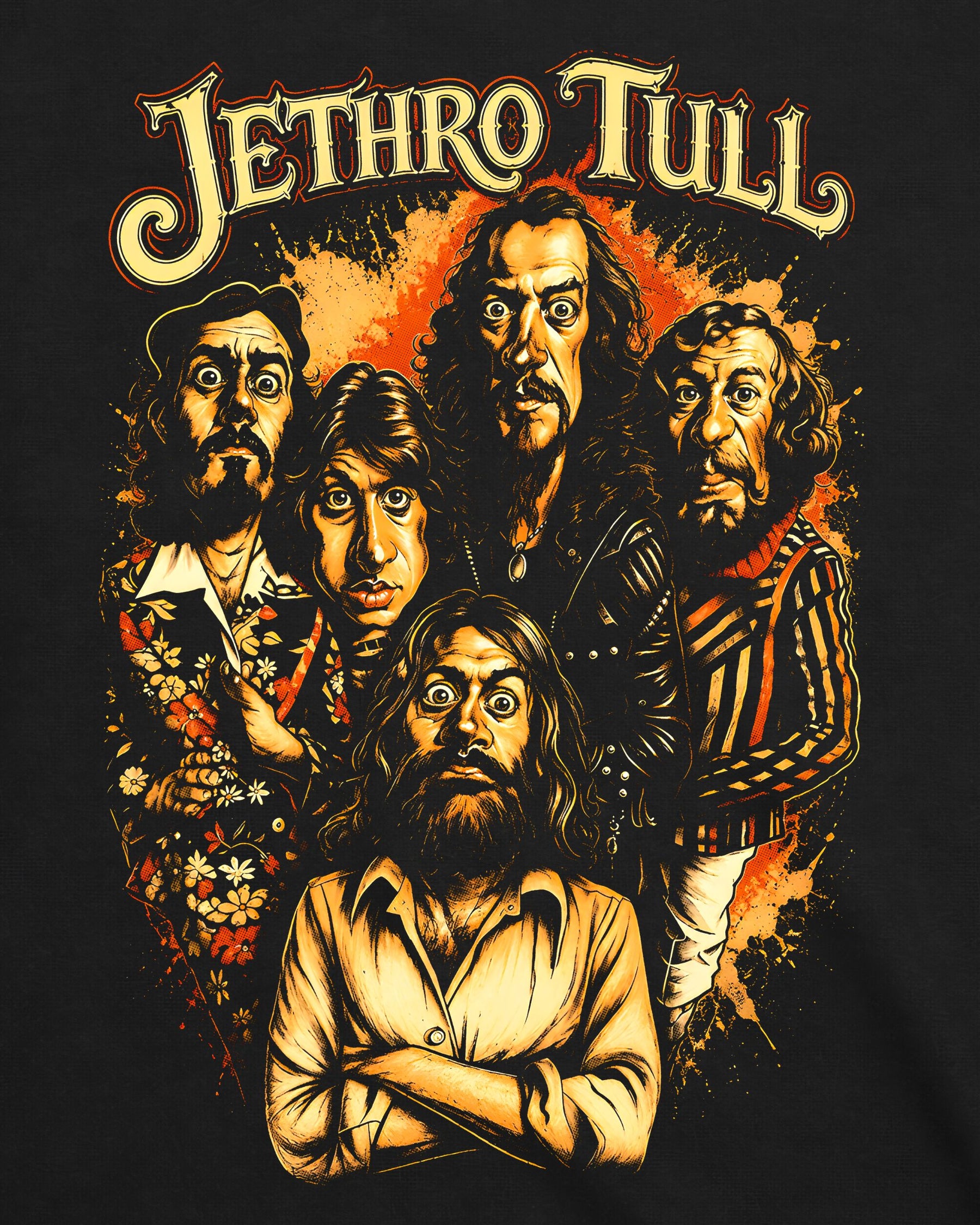 Camiseta Jethro Tull – The Broadsword Band