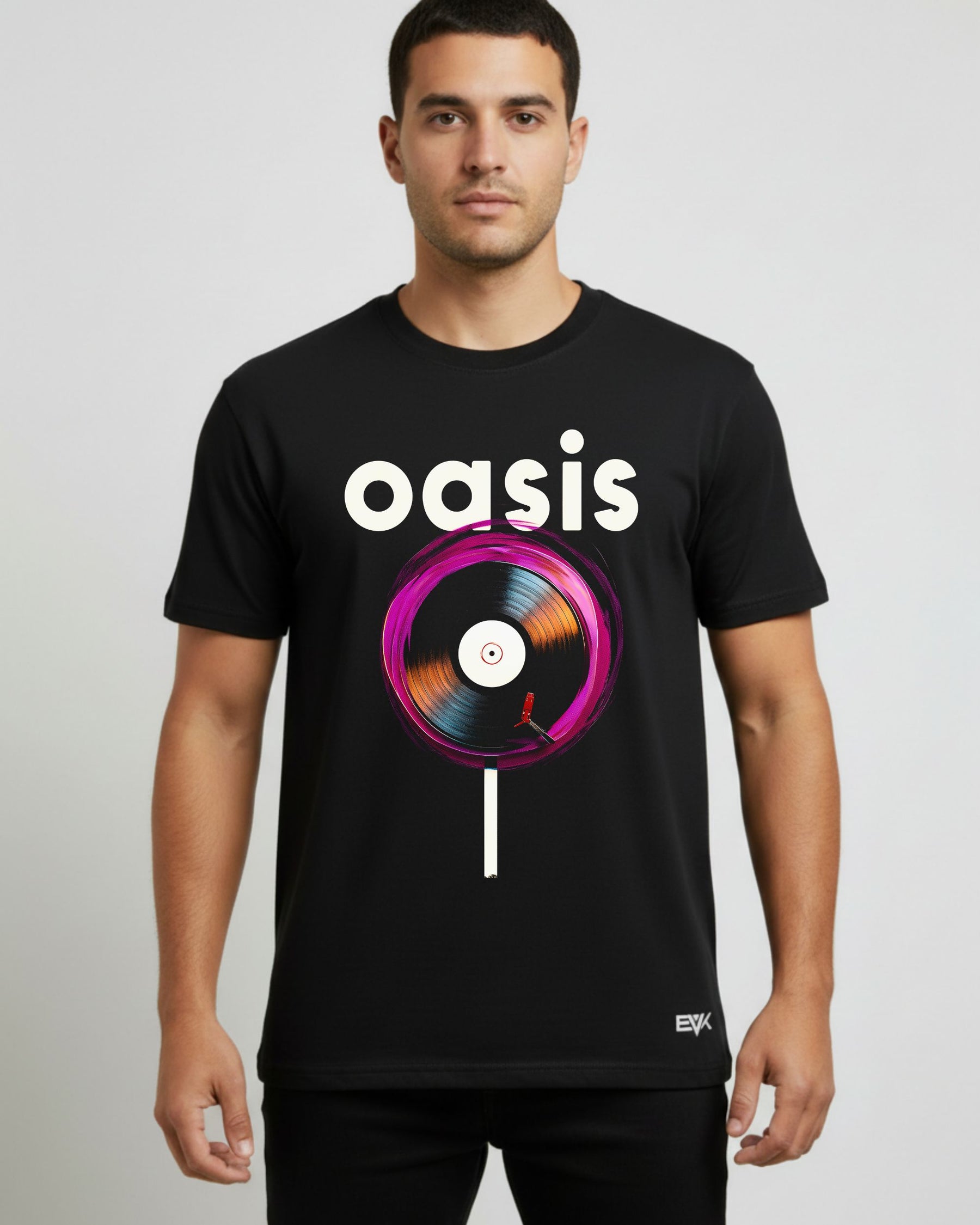 Camiseta Oasis – Vinyl Pop