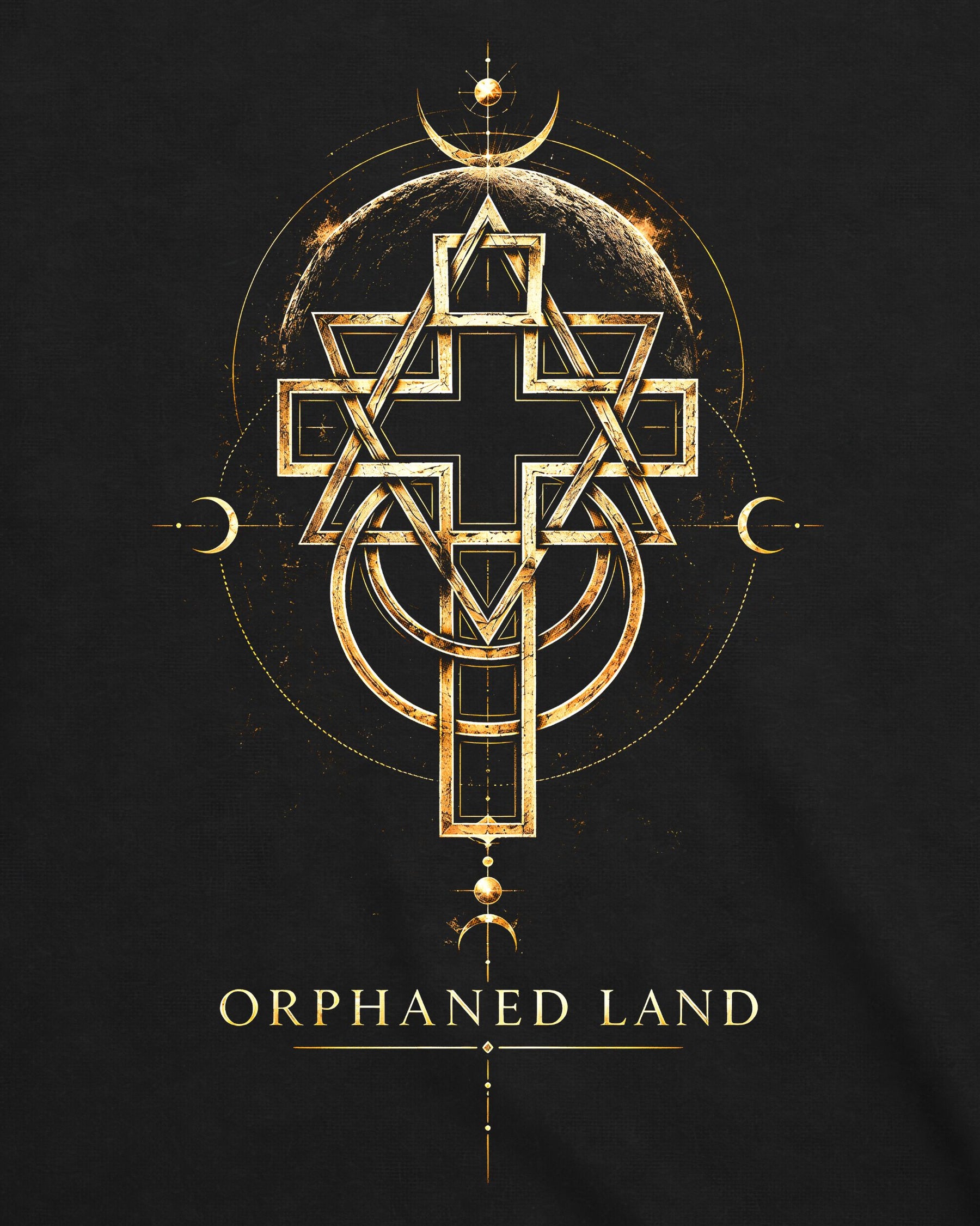 Camiseta Orphaned Land – All Is One Sacred Symbol