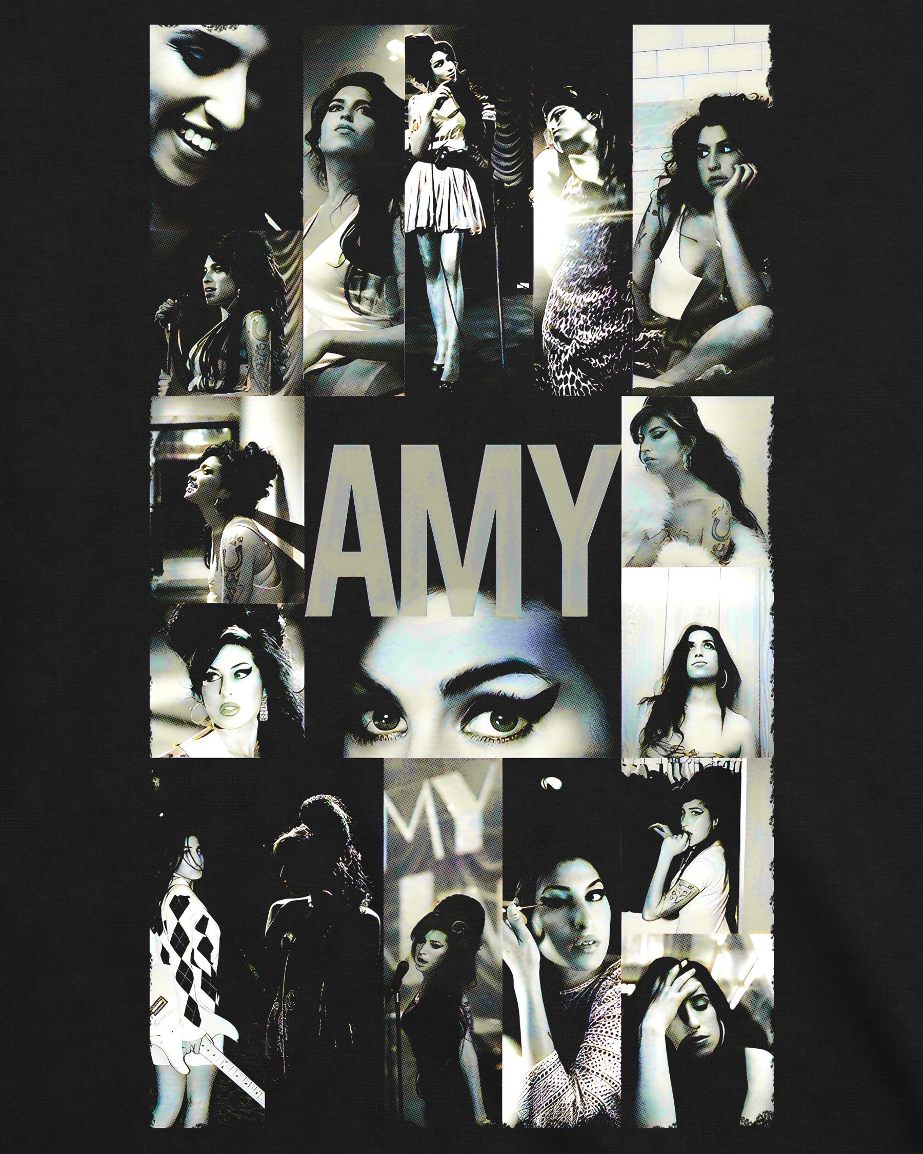 Camiseta Amy Winehouse – Faces
