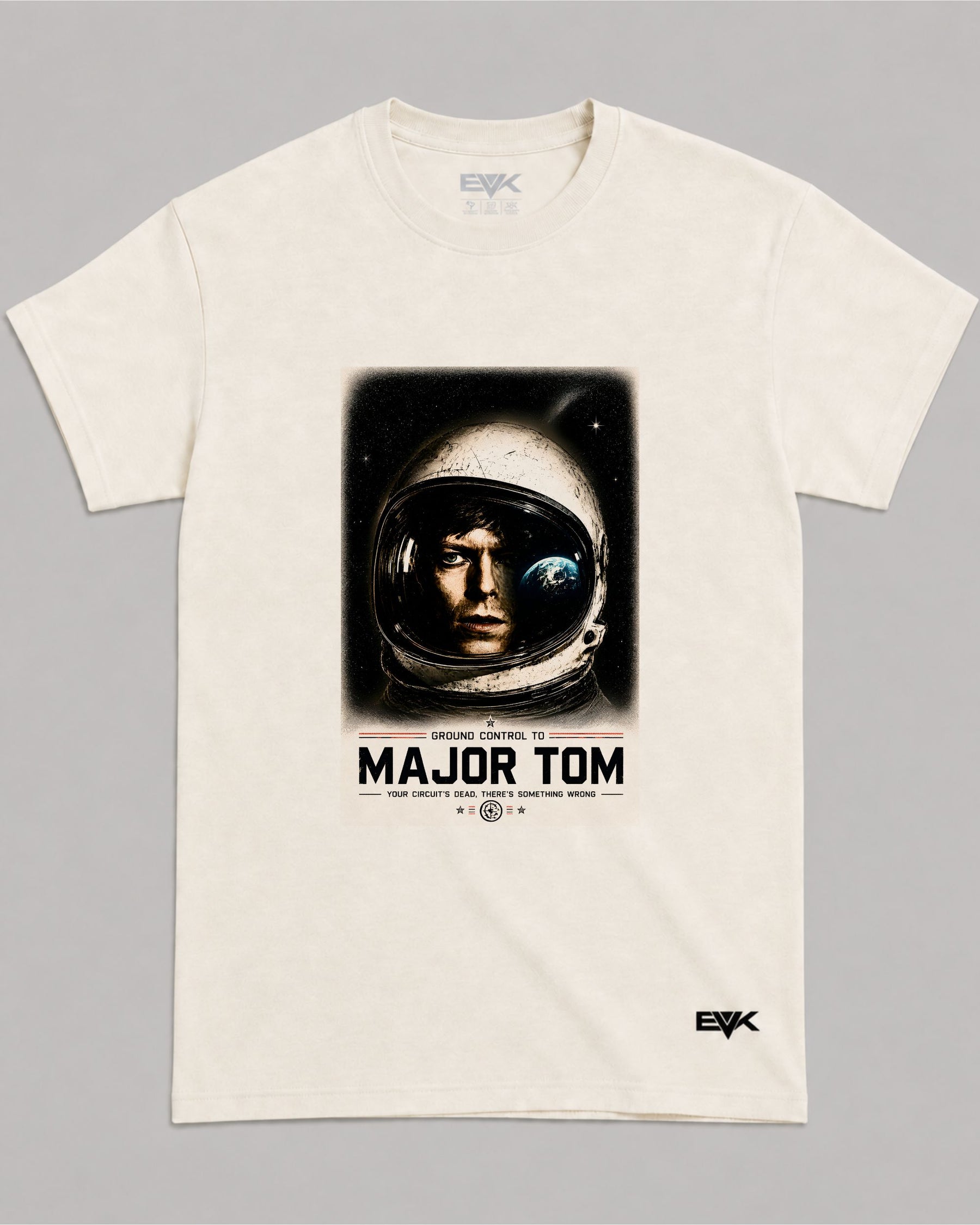 Camiseta Off-White David Bowie – Major Tom