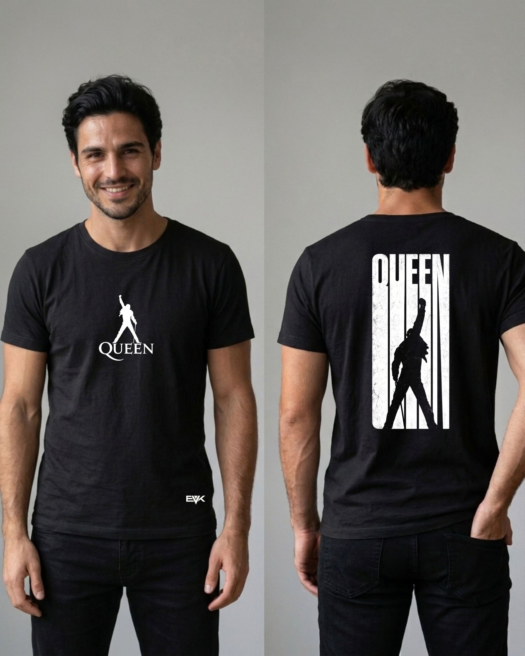 Camiseta Frente e Costas Queen – Icon Minimalist