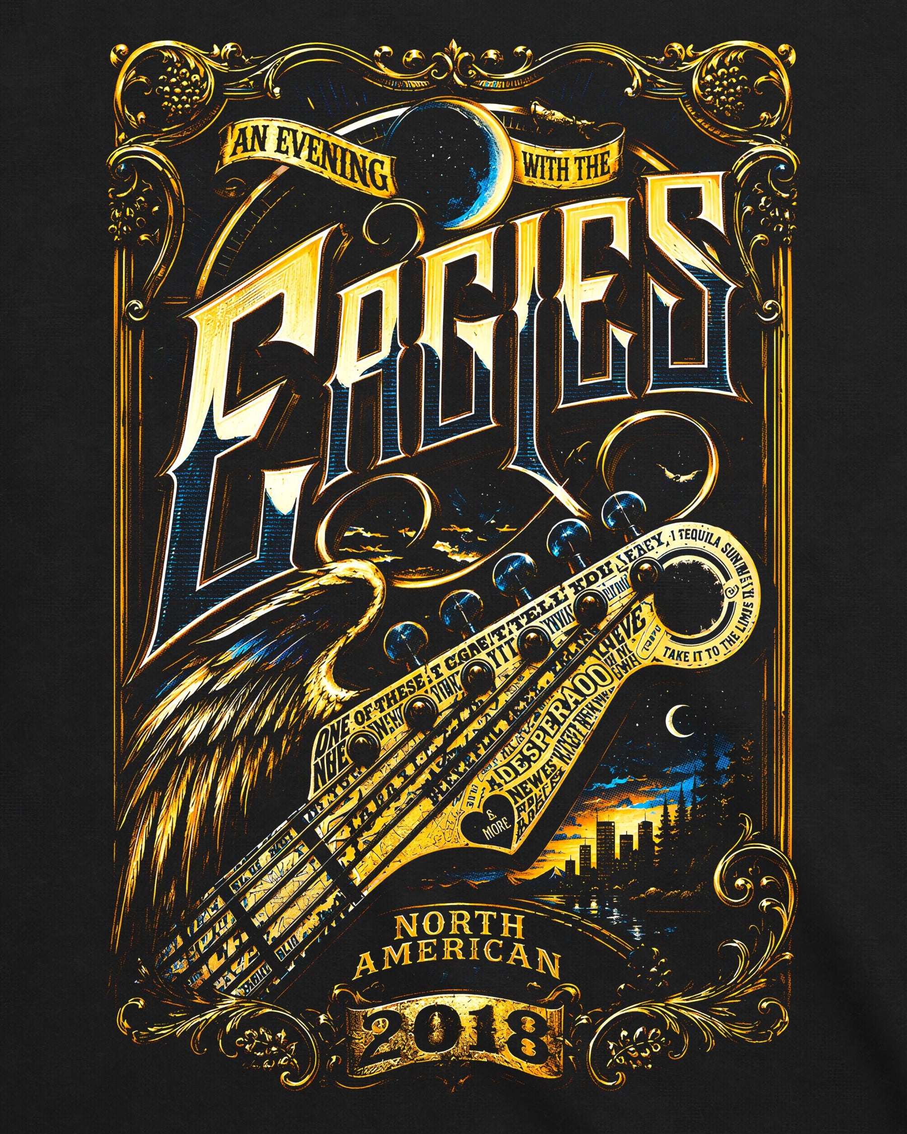 Camiseta The Eagles – Eagle Rock '18