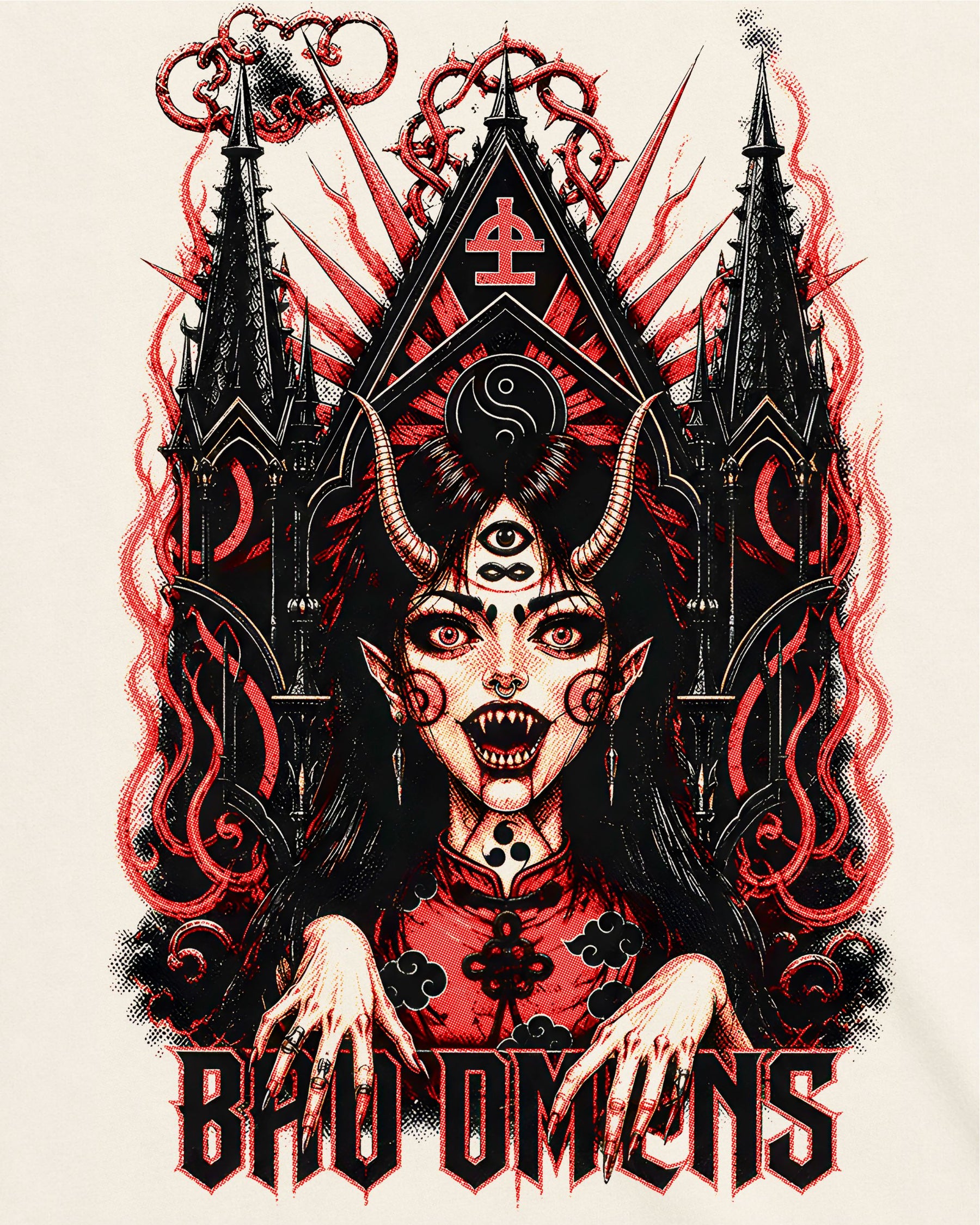 Camiseta Off-White Bad Omens – The Death of Peace of Mind
