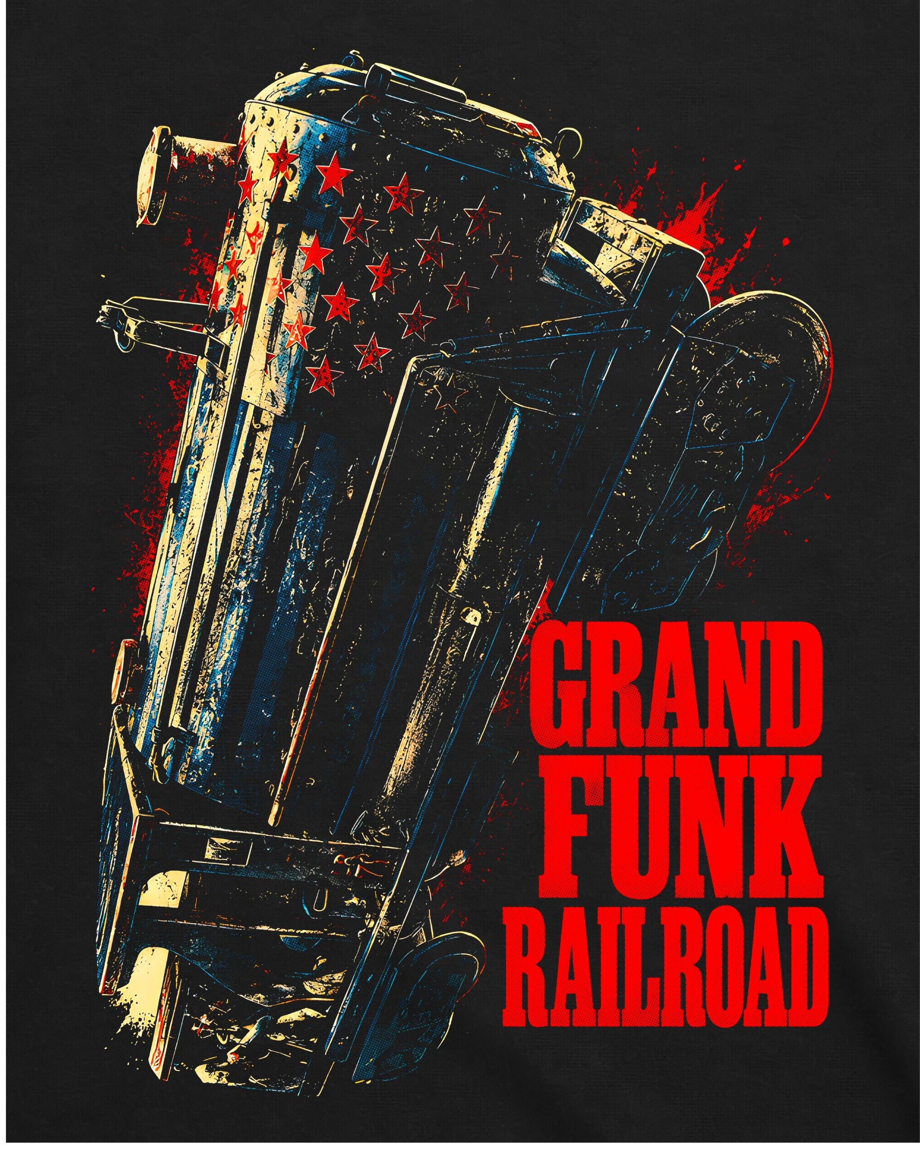Camiseta Grand Funk Railroad – Locomotive