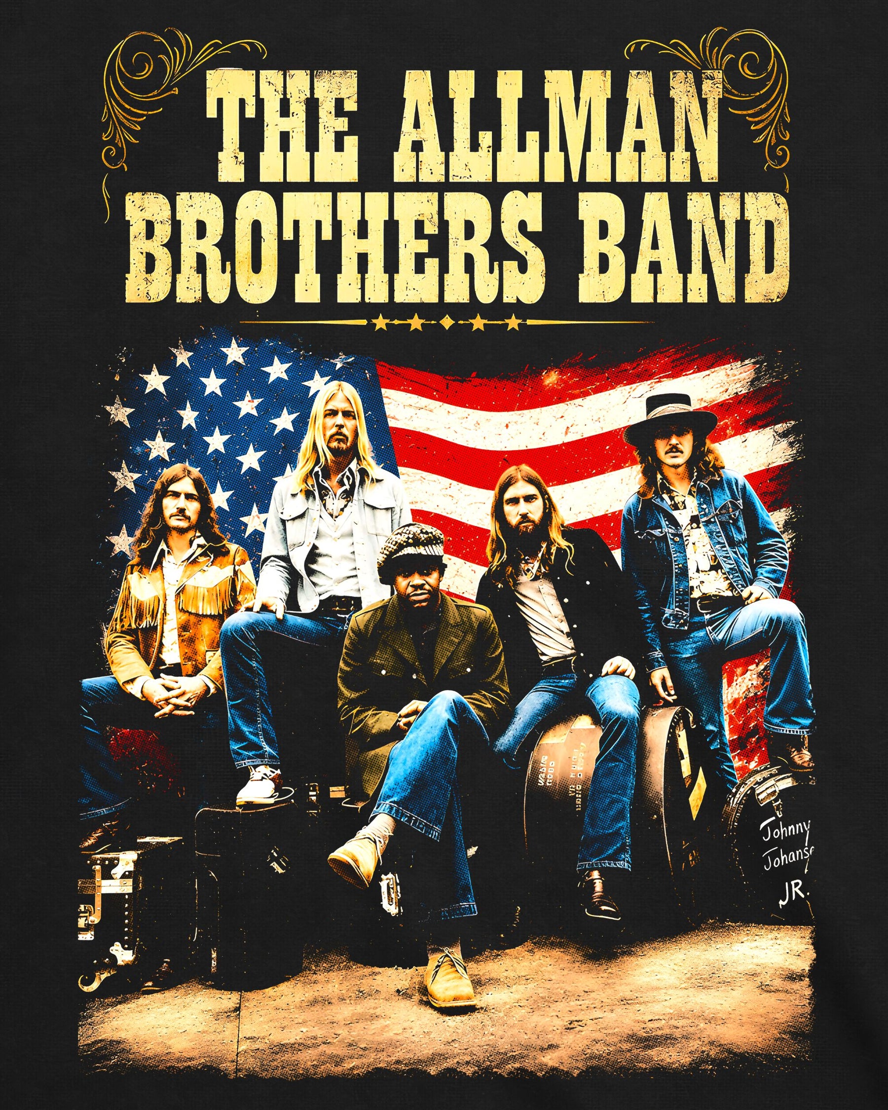 Camiseta The Allman Brothers Band – Southern Pride