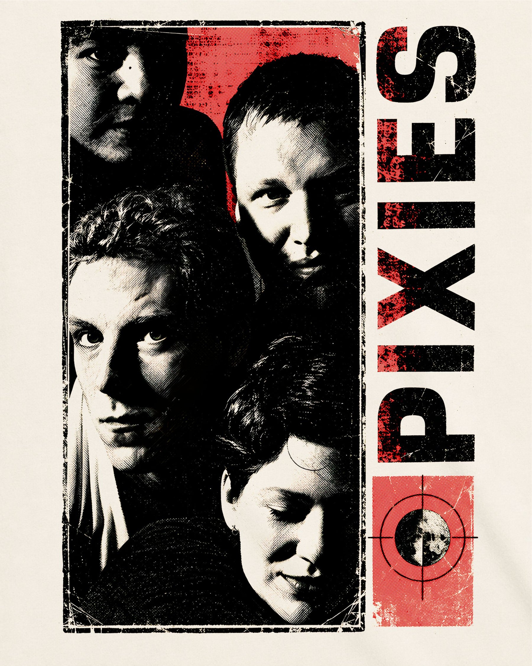 Camiseta Off-White Pixies – Classic Lineup