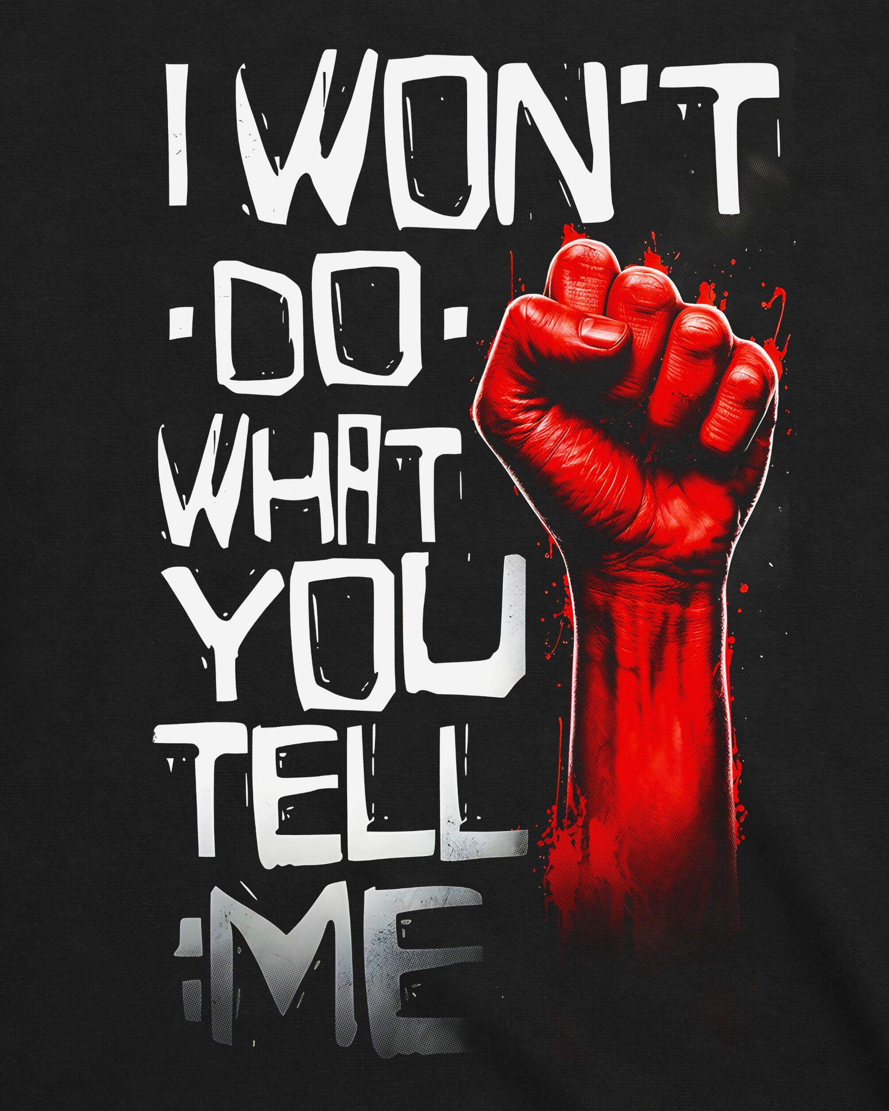 Camiseta Rage Against The Machine – I Won't Do What You Tell Me