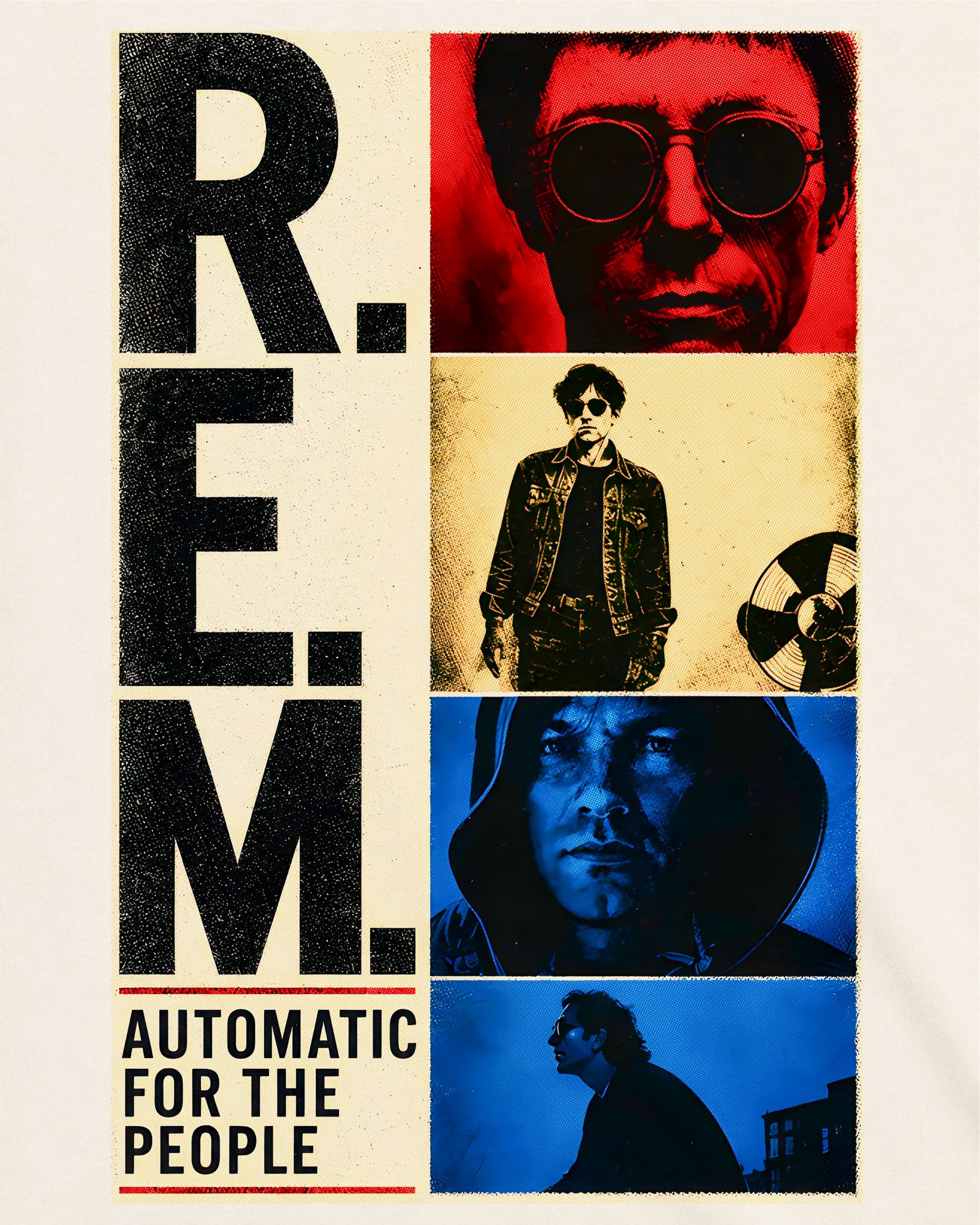 Camiseta Off-White R.E.M. – Automatic for the People