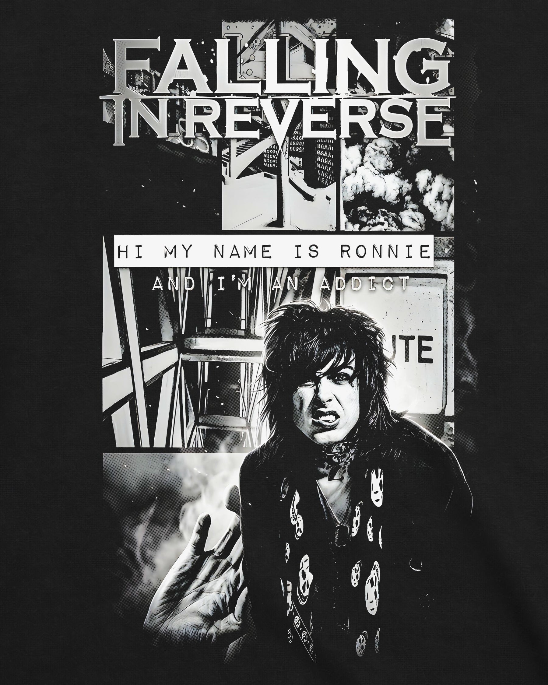 Camiseta Falling in Reverse – Ronnie Addict