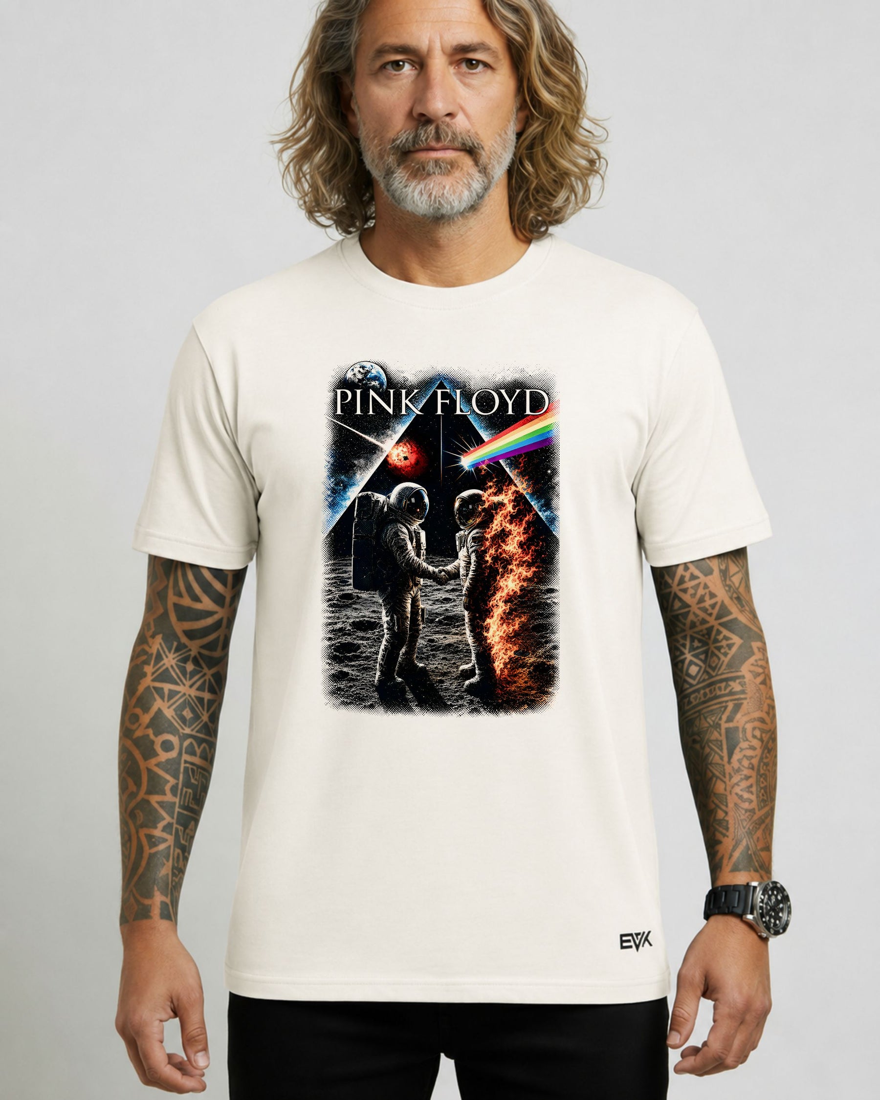 Camiseta Off-White Pink Floyd – Astronauts Dark Side
