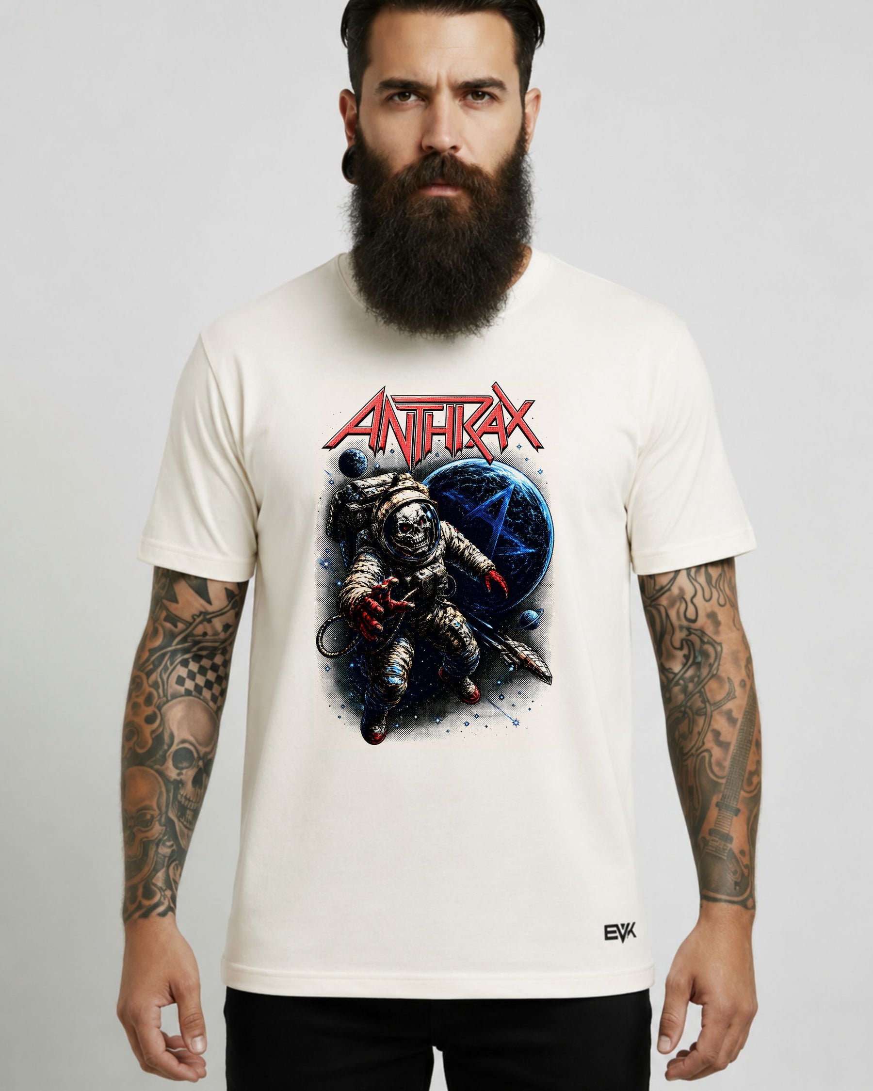 Camiseta Off-White Anthrax – Space Thrash