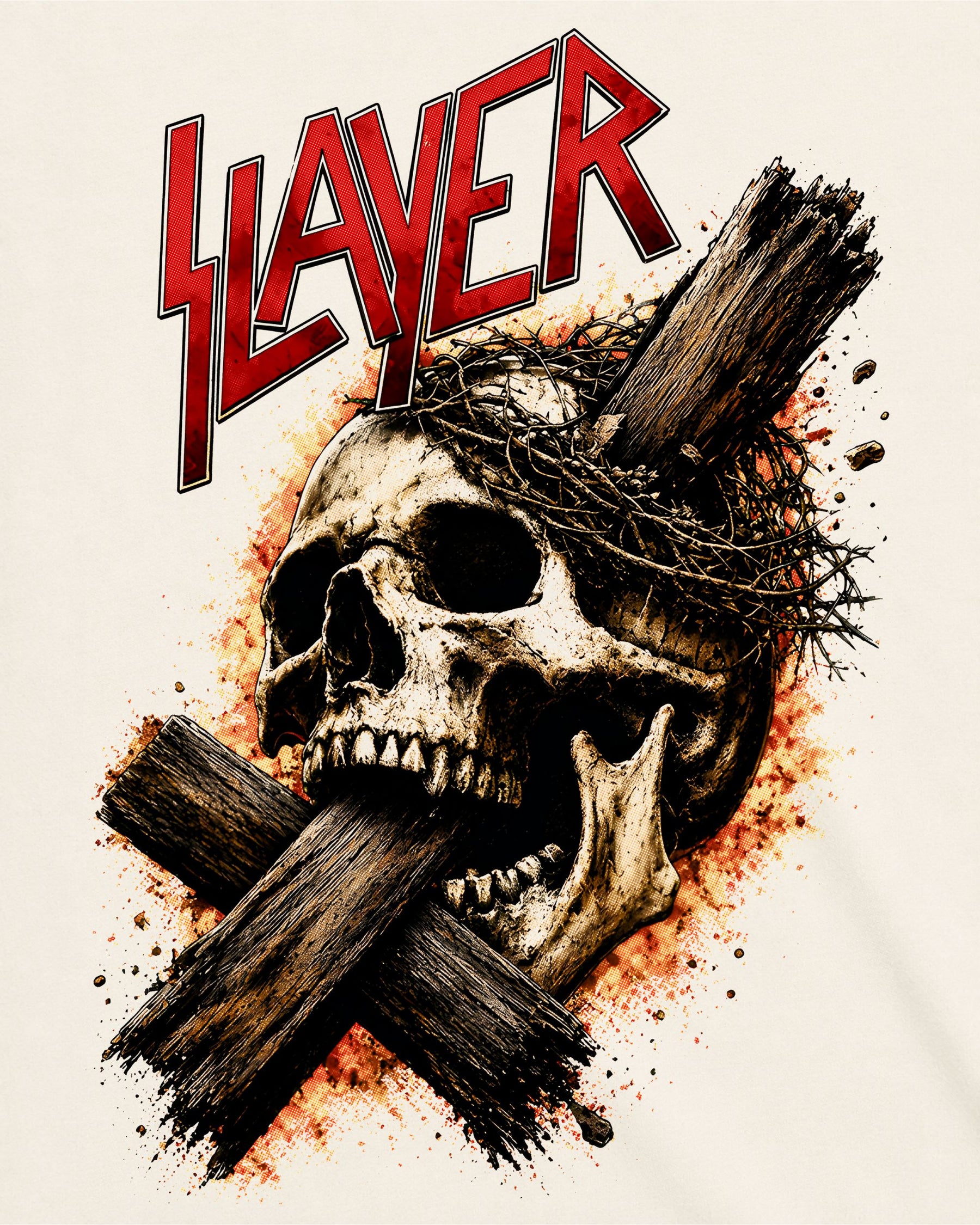 Camiseta Off-White Slayer – Demonic