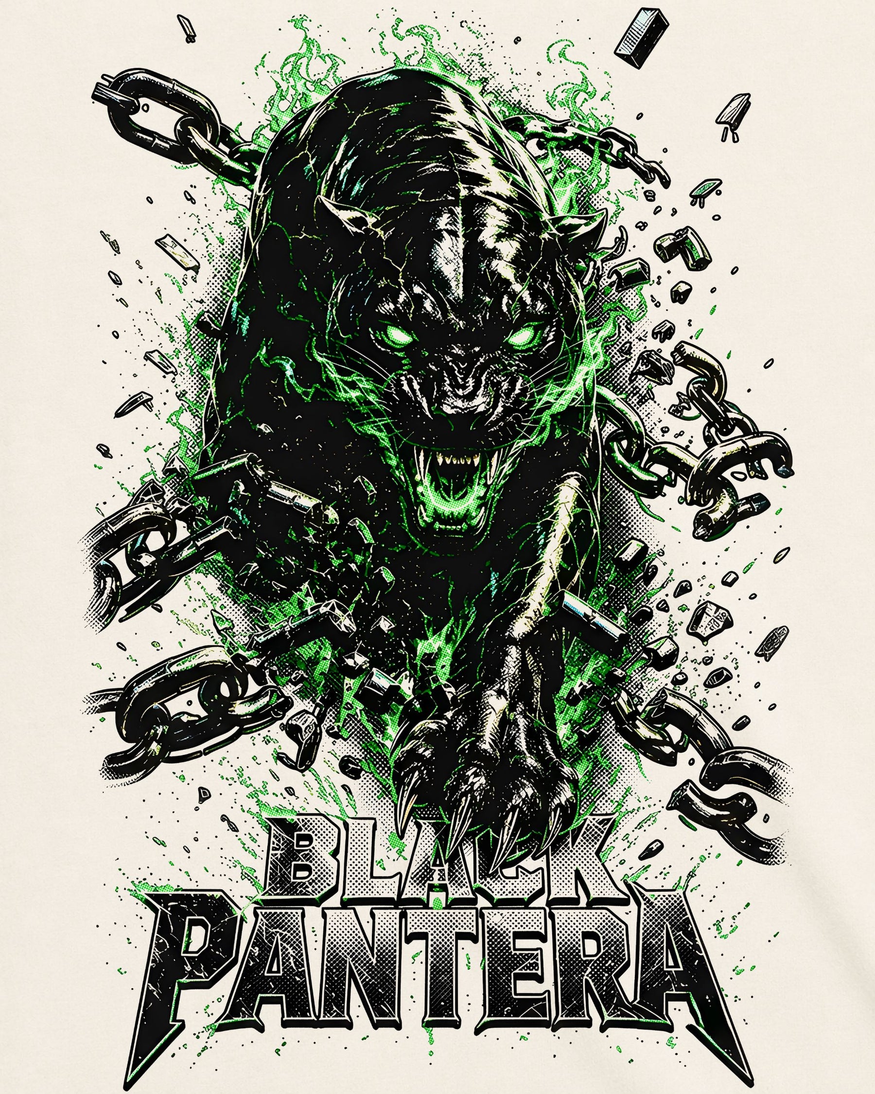 Camiseta Off-White Black Pantera – Pantera Negra
