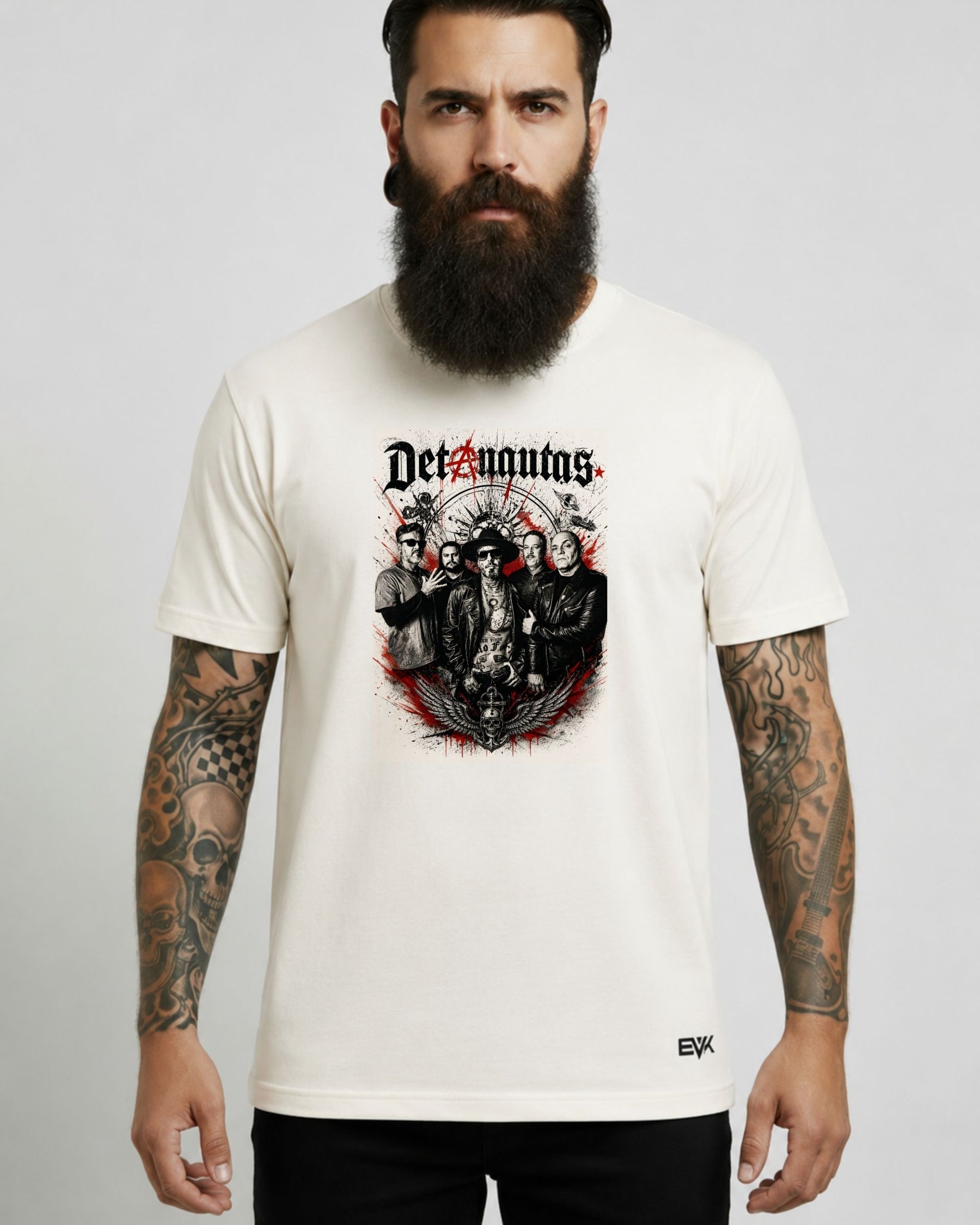 Camiseta Off-White Detonautas Roque Clube – Os Caras