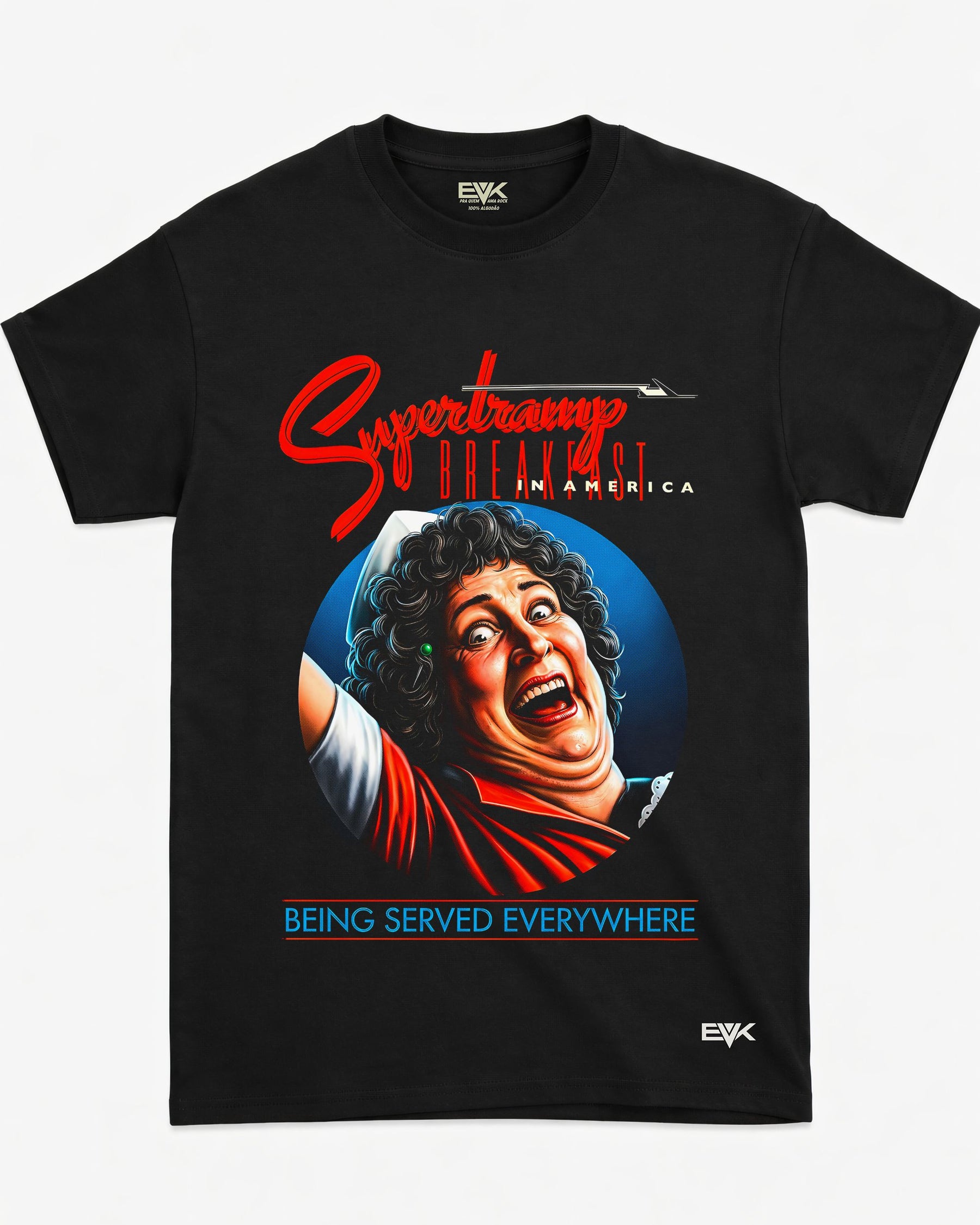 Camiseta Supertramp – Being Served Everywhere