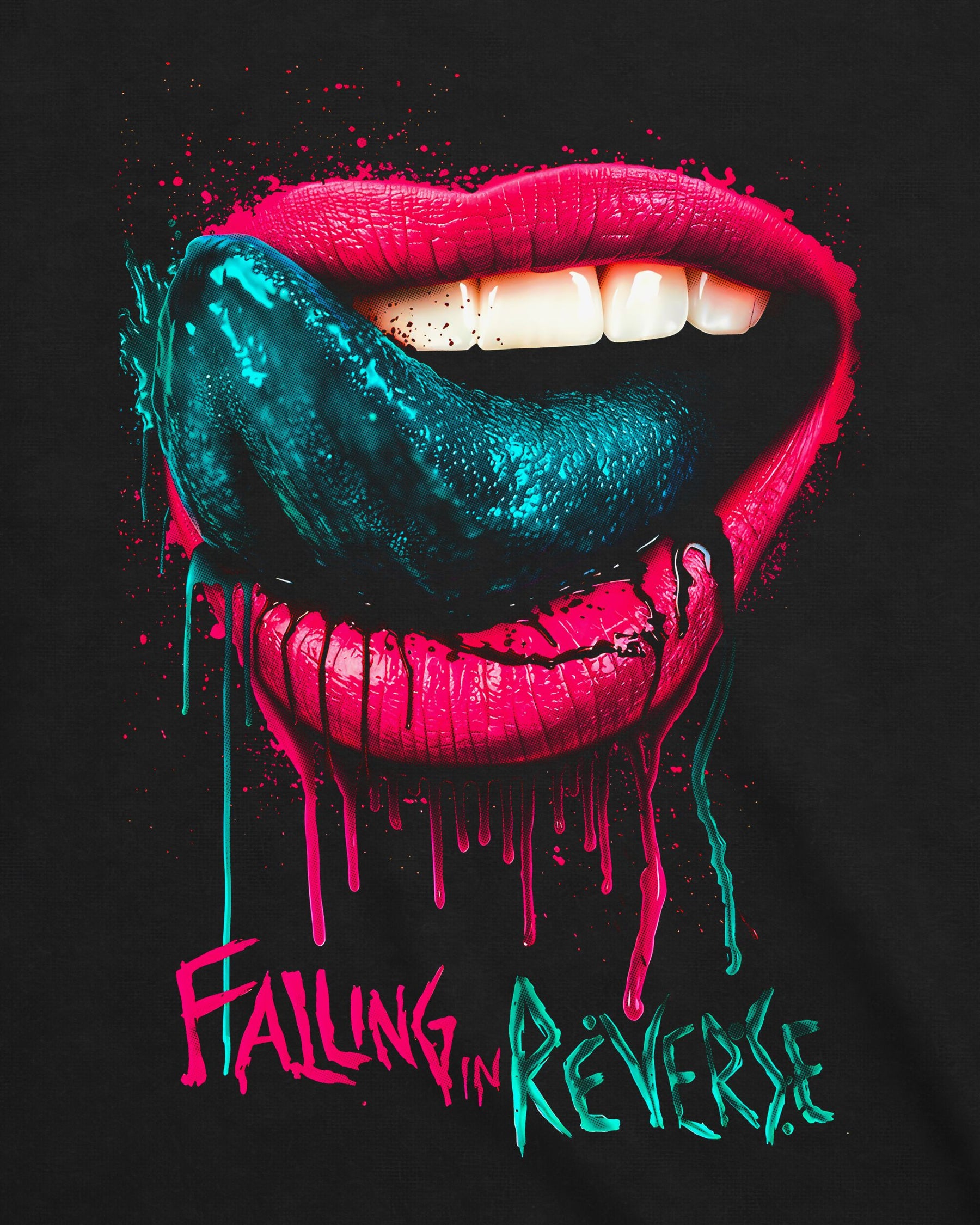Camiseta Falling in Reverse – Lips