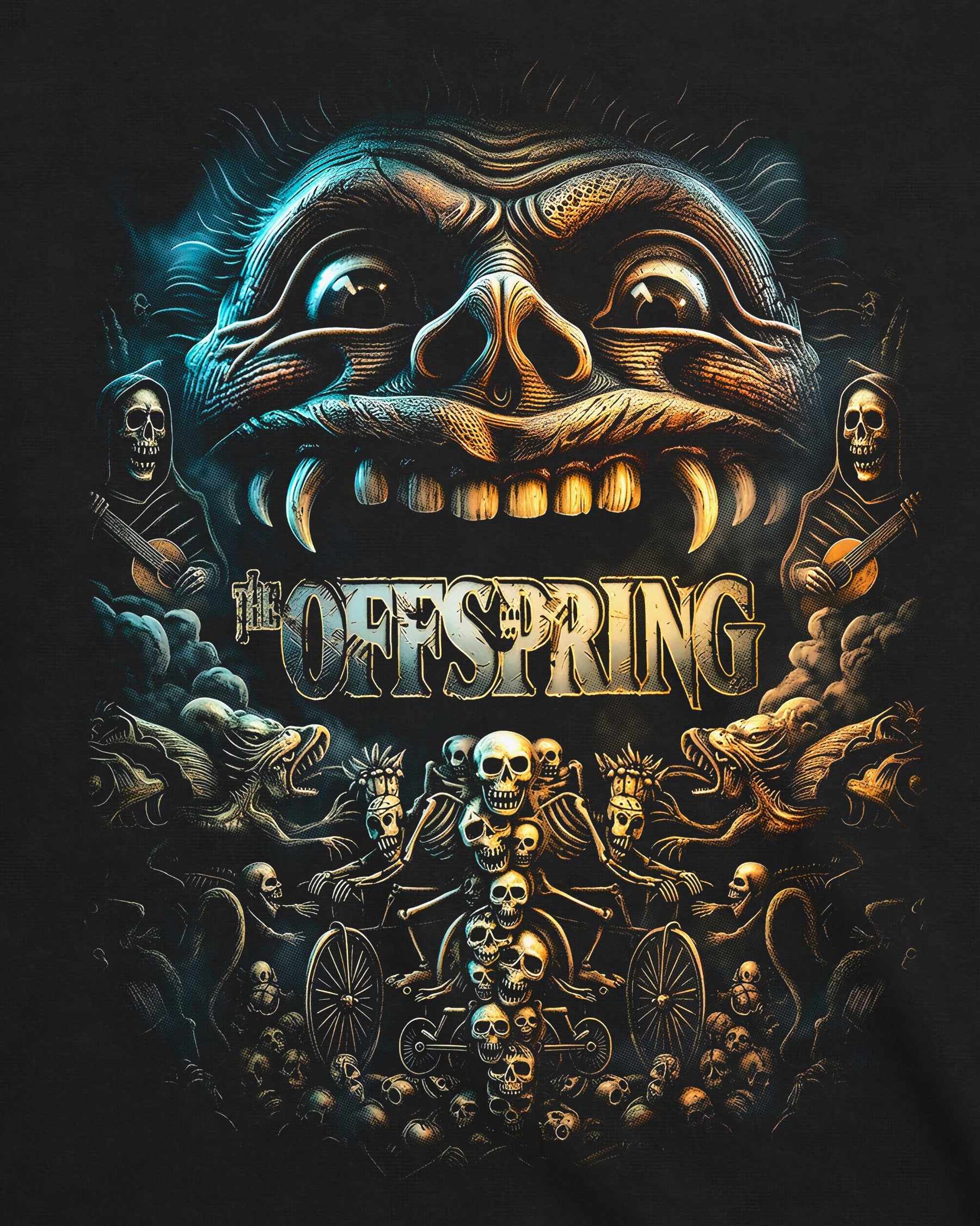 Camiseta The Offspring – Day of the Dead Monster