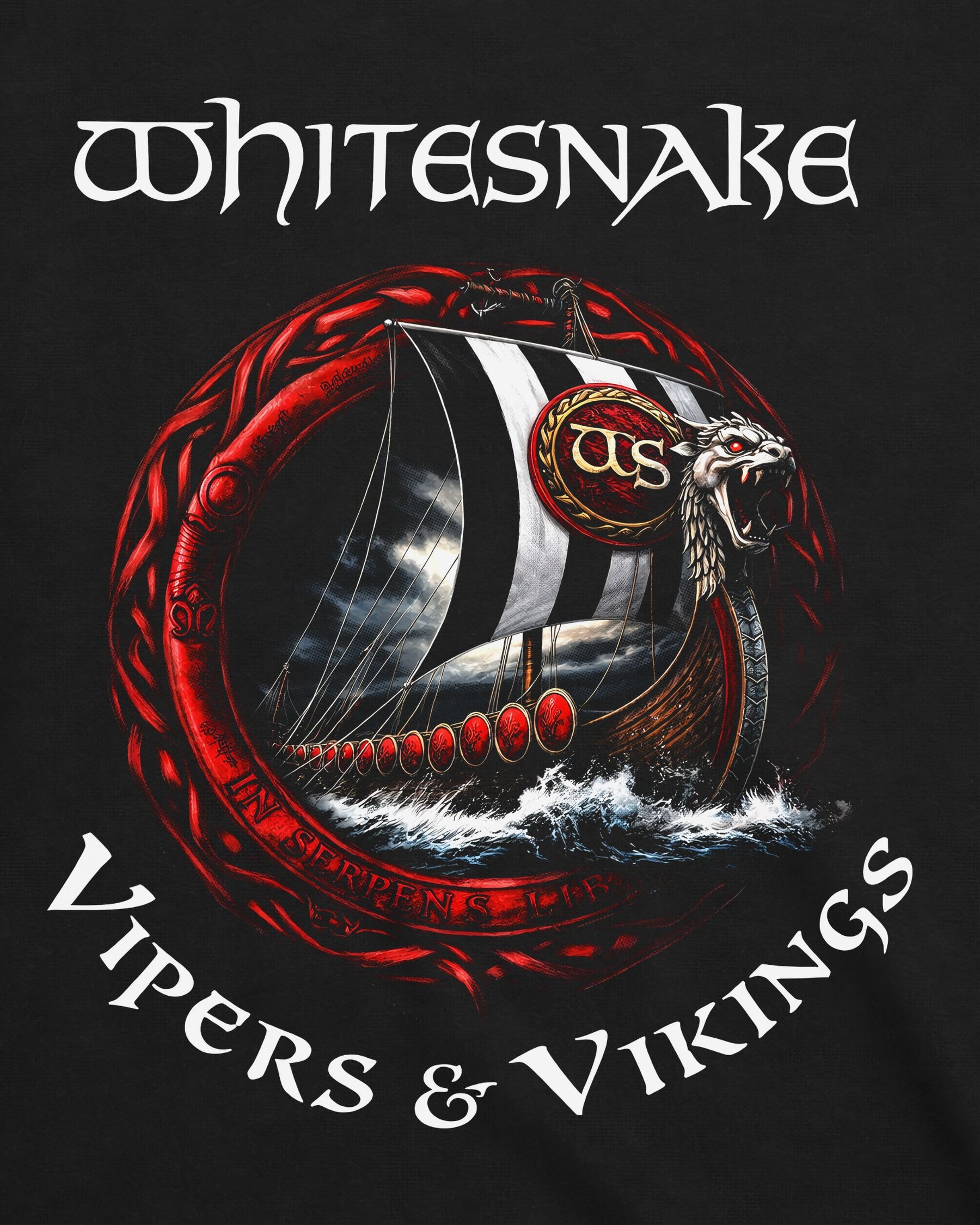 Camiseta Whitesnake – Vipers and Vikings