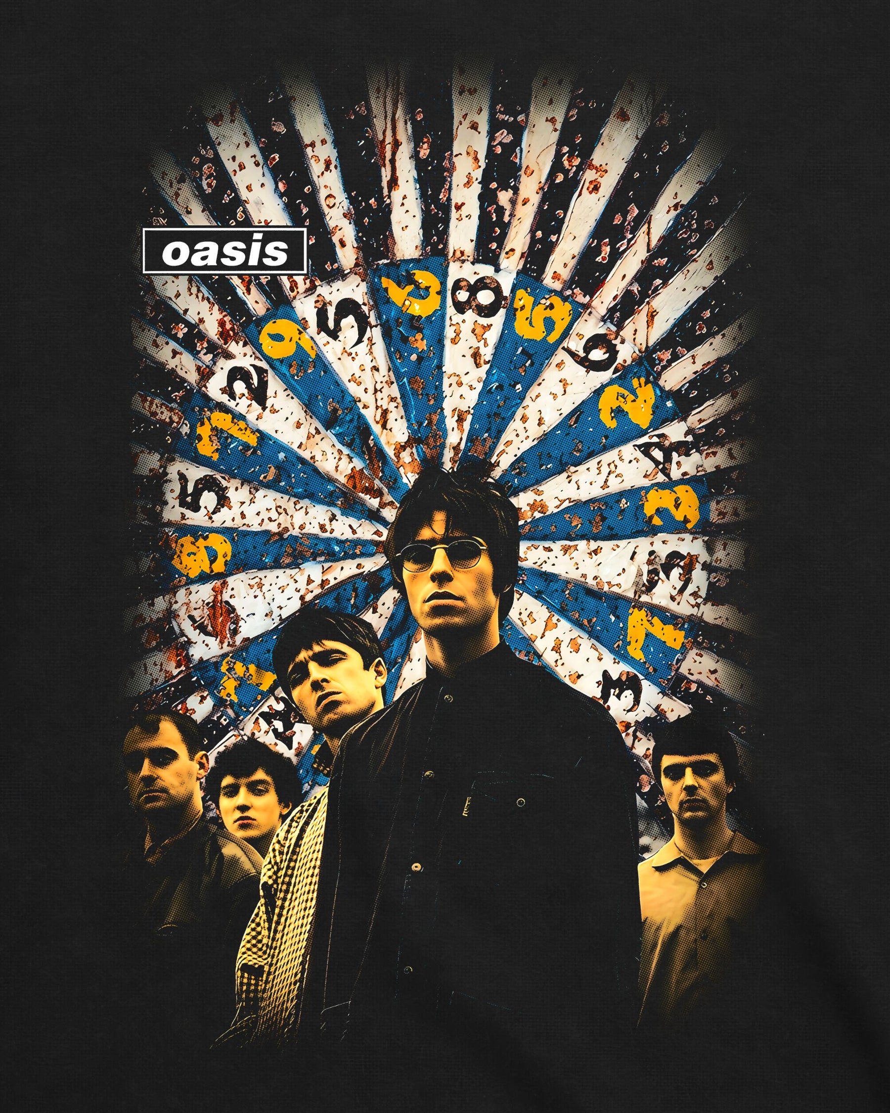 Camiseta Oasis – Manchester Target