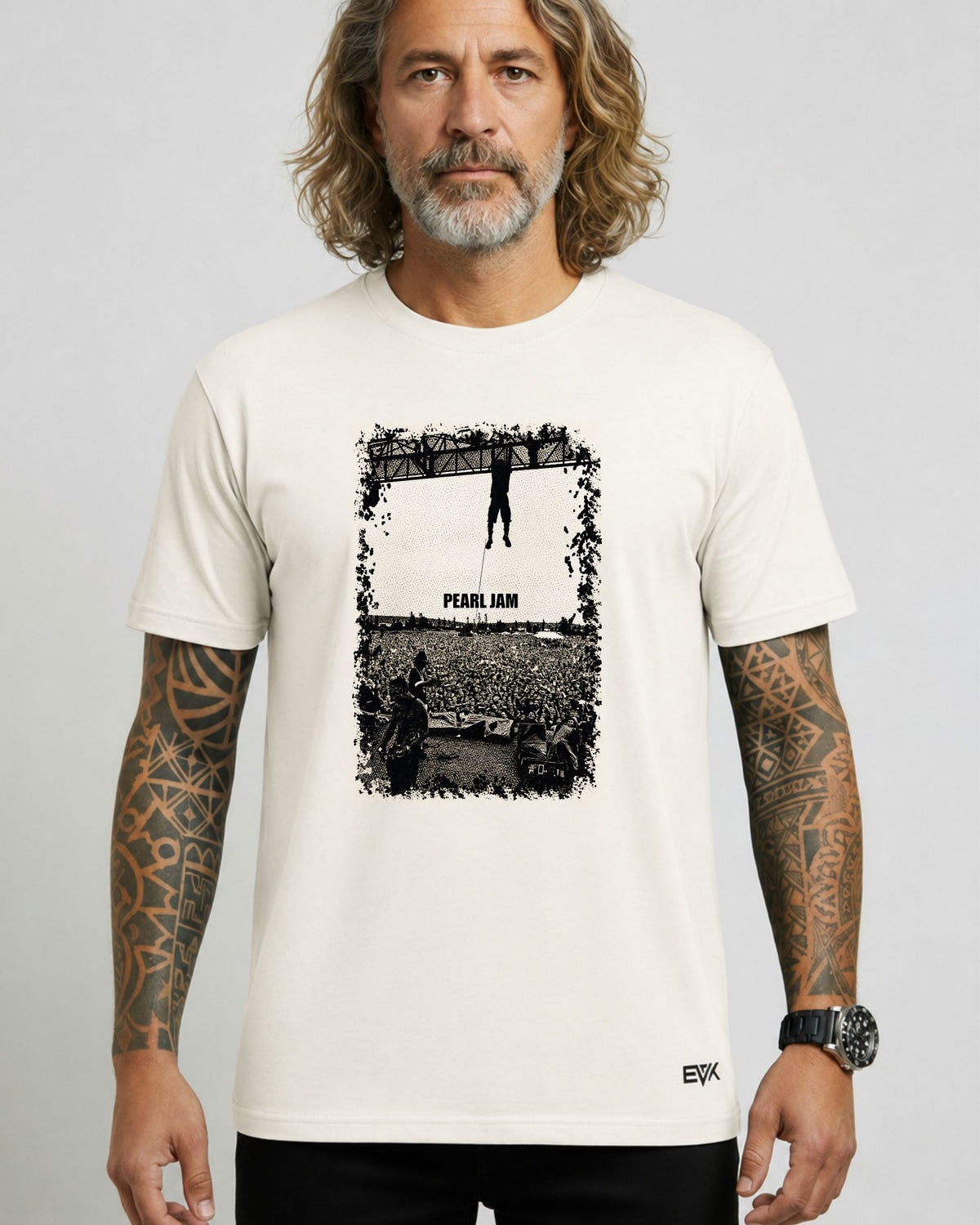 Camiseta Off-White Pearl Jam – Eddie Pendurado