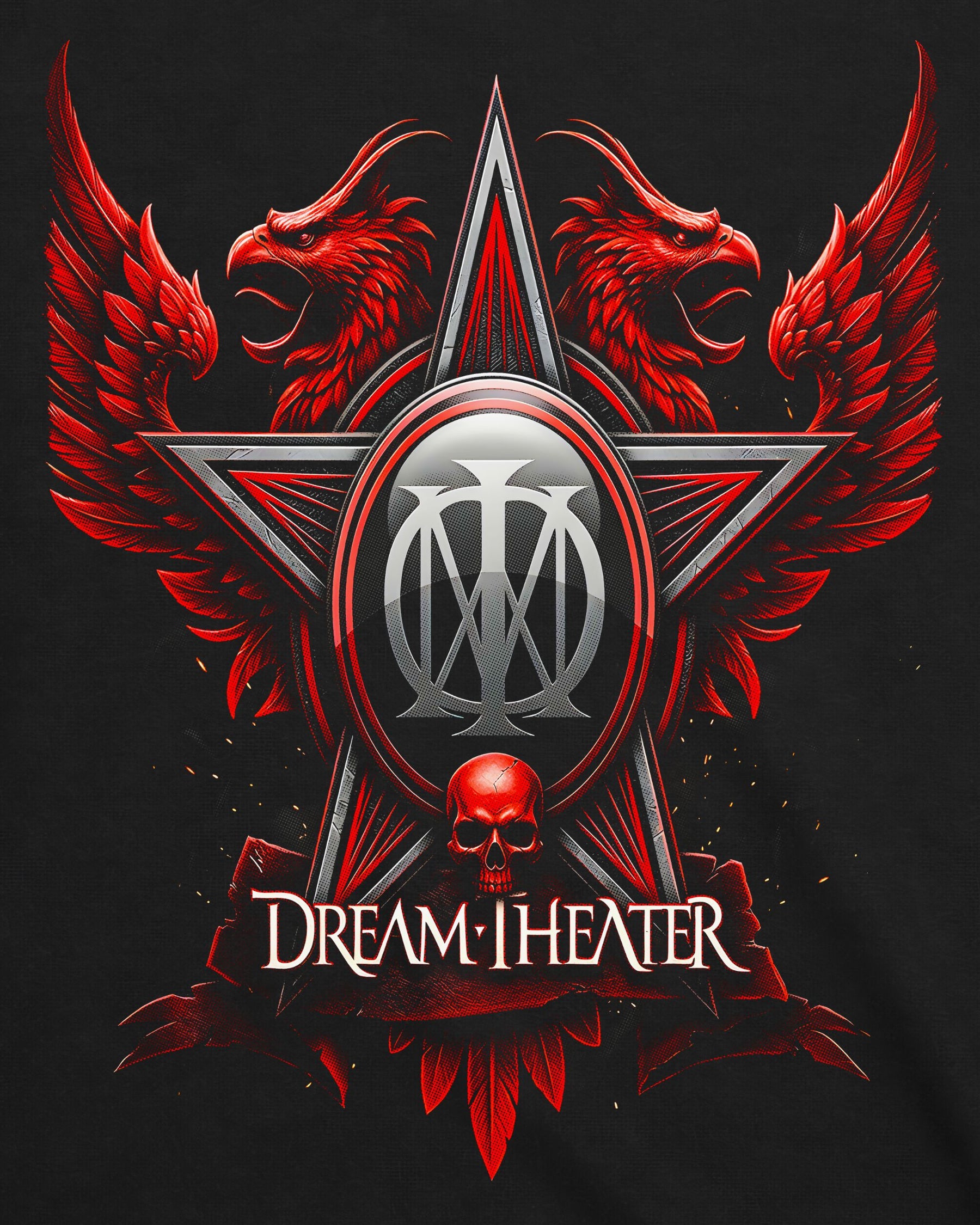 Camiseta Dream Theater – Red Majesty
