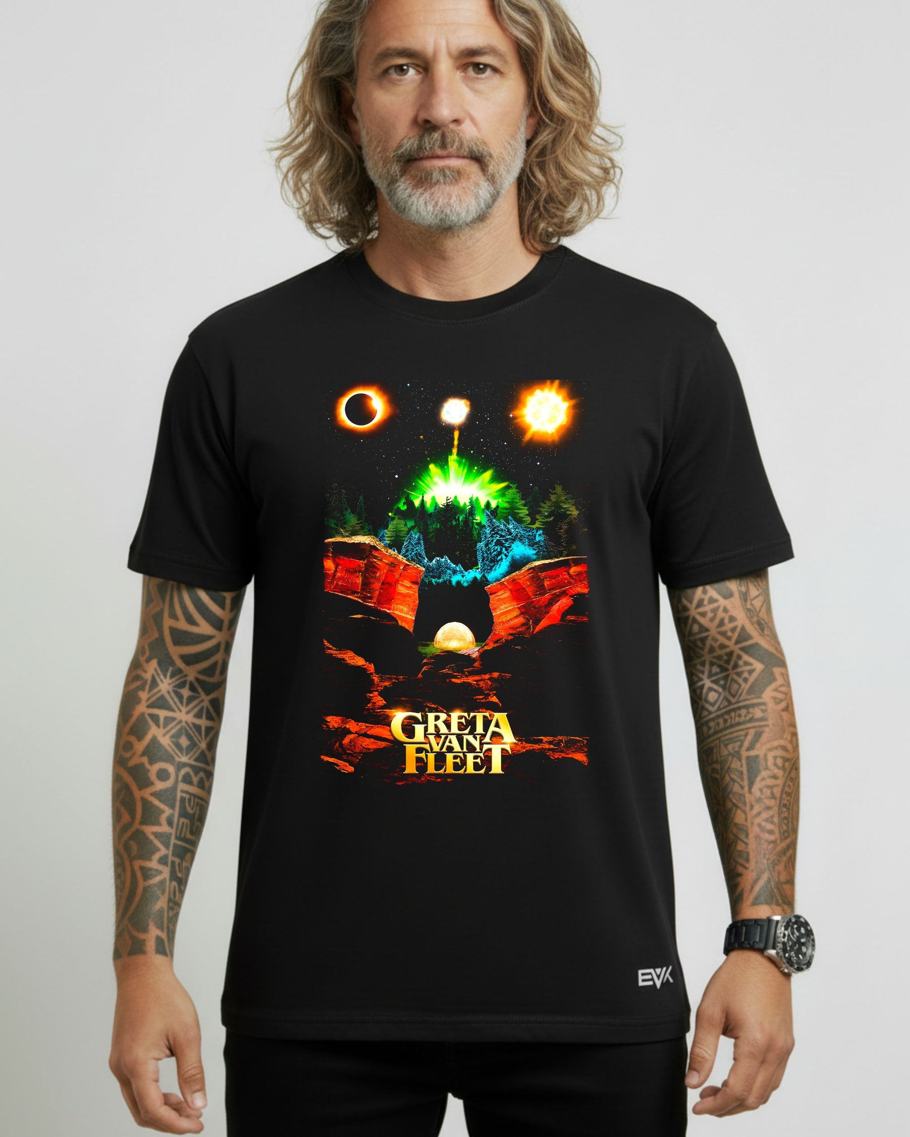 Camiseta Greta Van Fleet – Heat Above