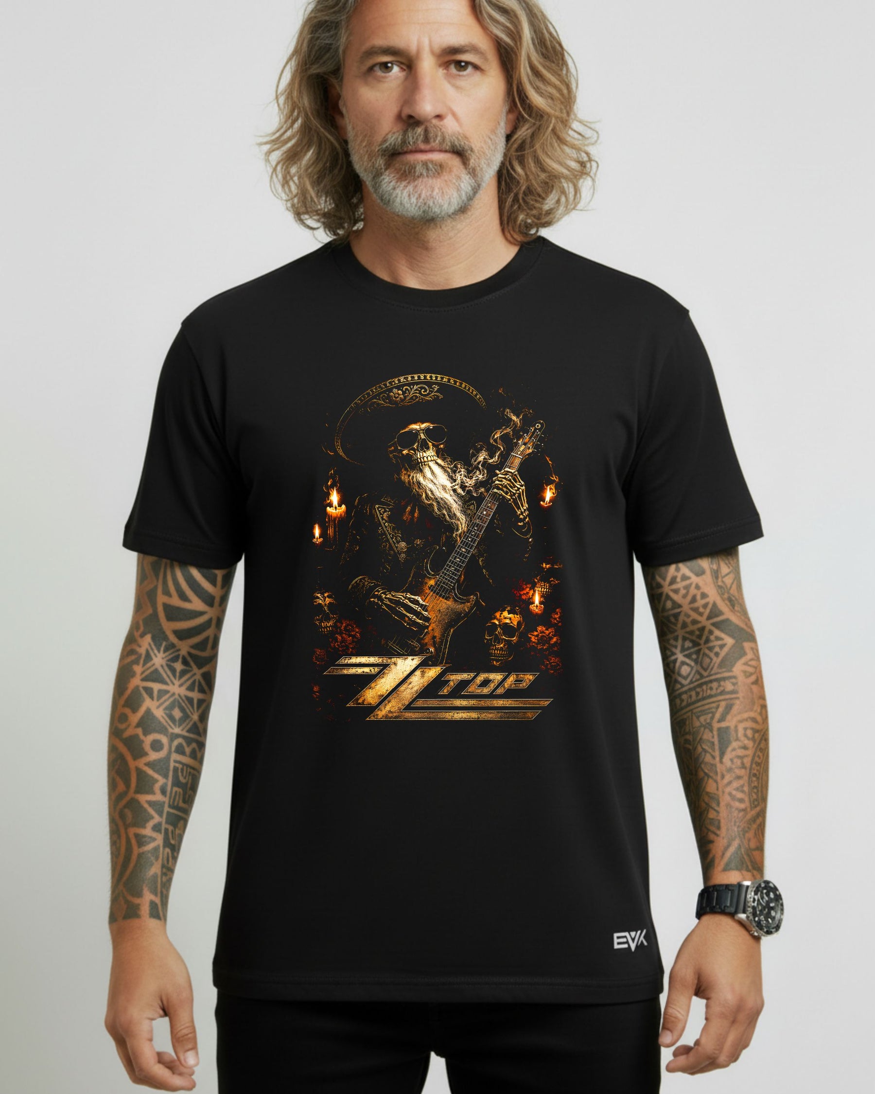 Camiseta ZZ Top – Día de los Muertos