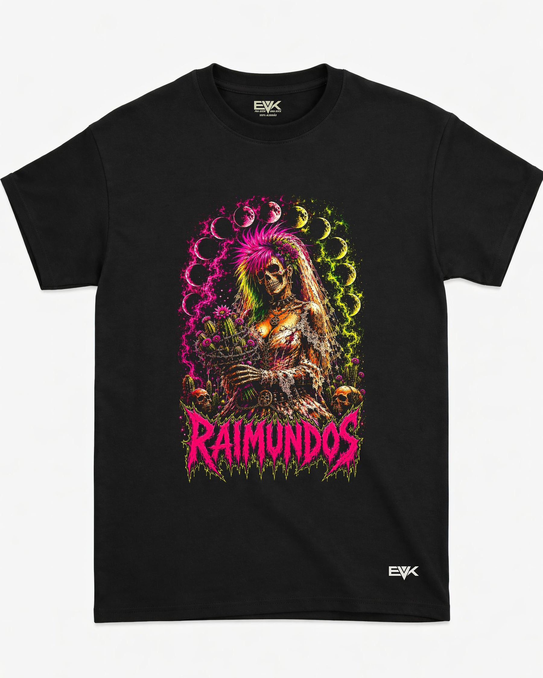 Camiseta Raimundos – Skull de Fases