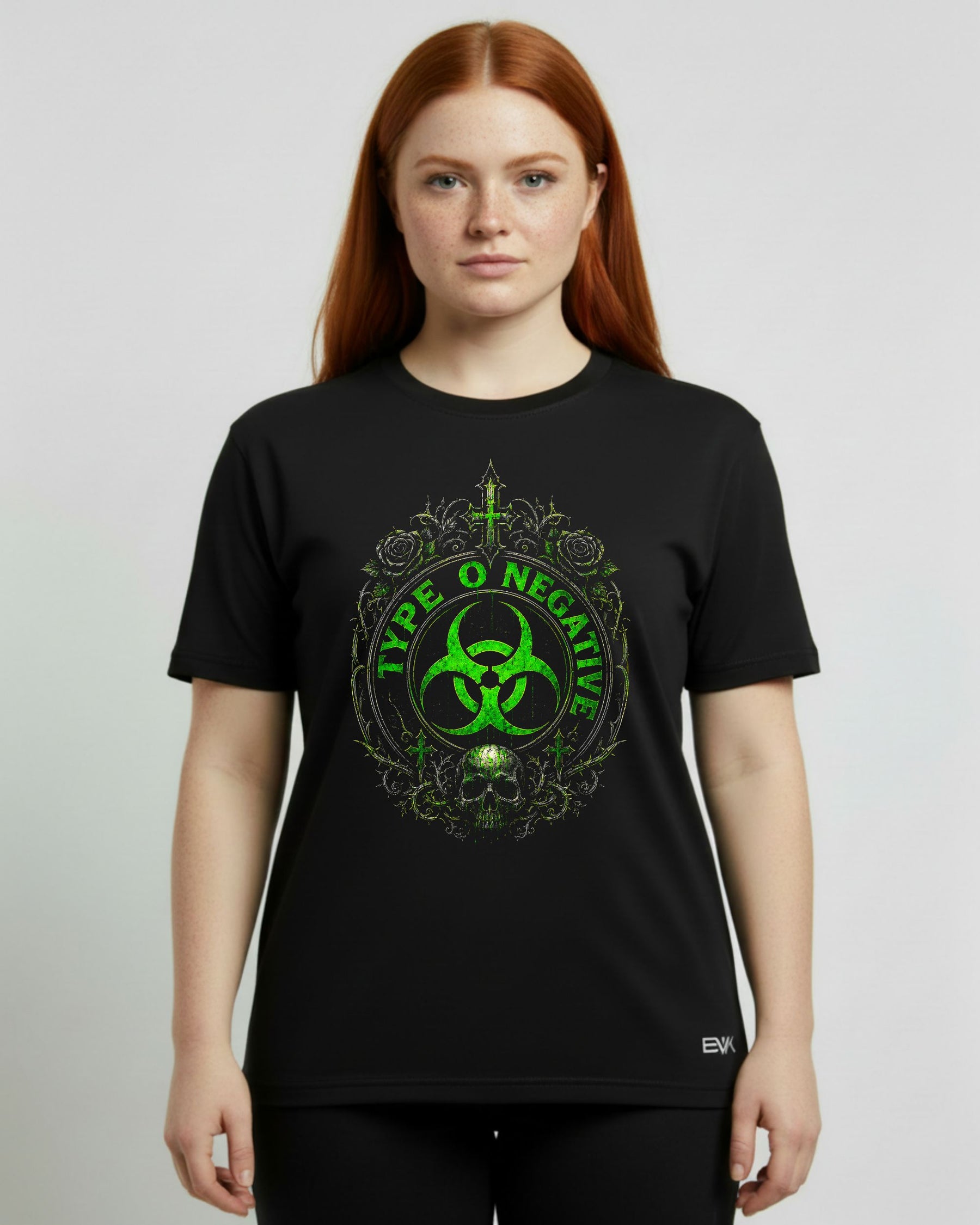 Camiseta Type O Negative – Shield Skull